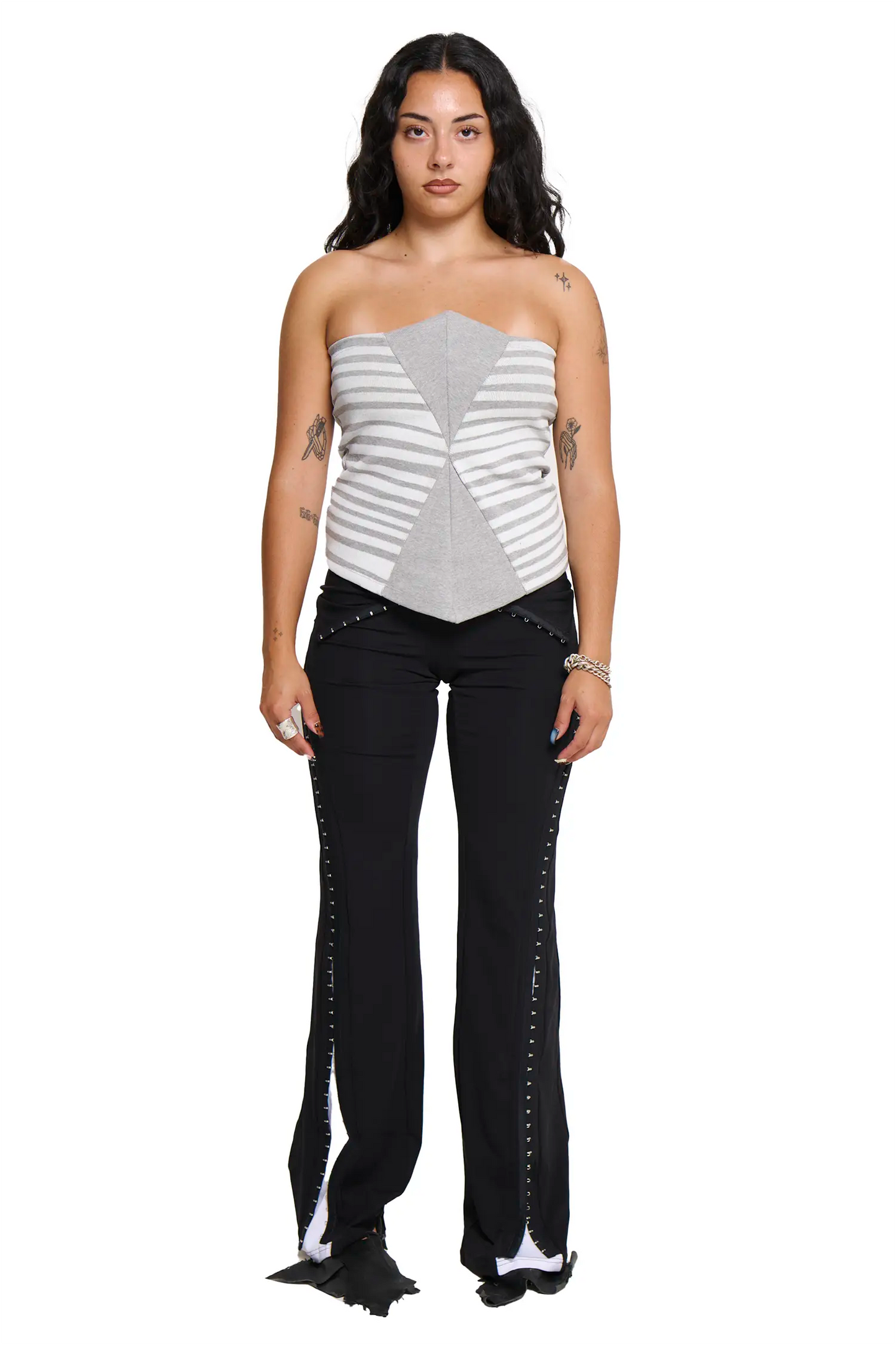 Hooked Pant Black + White