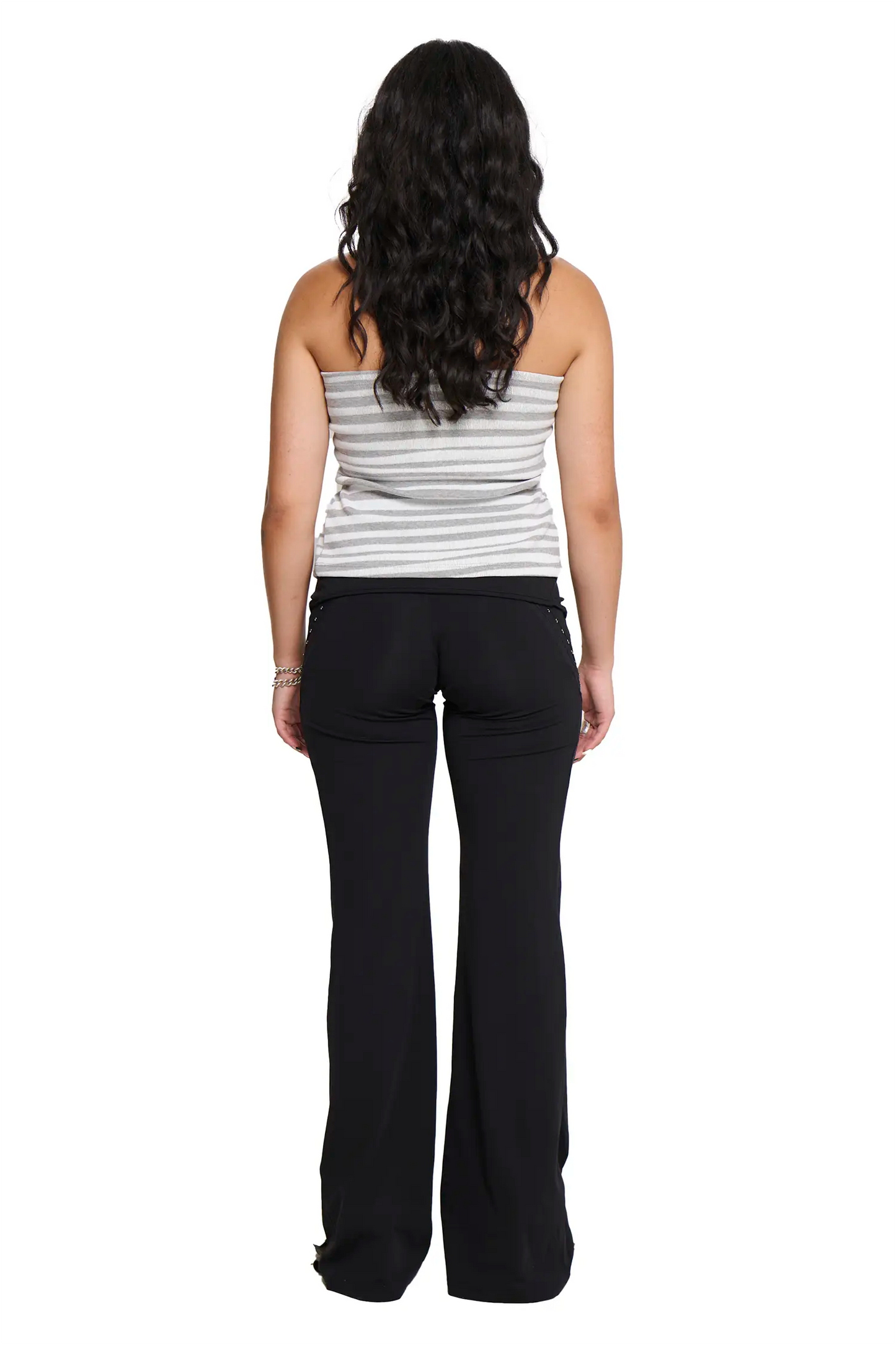Hooked Pant Black + White
