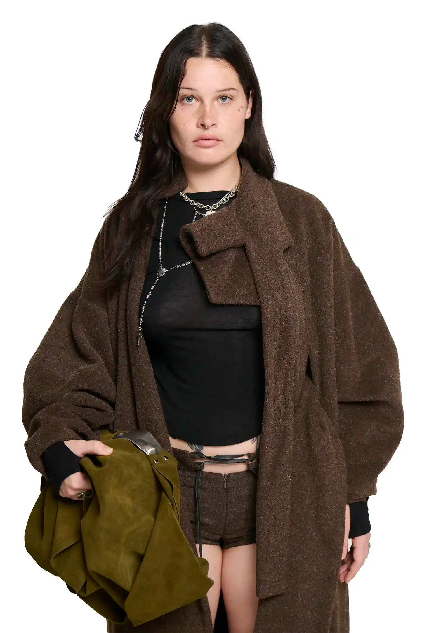 Manola Coat - Brown (Deep Brown)