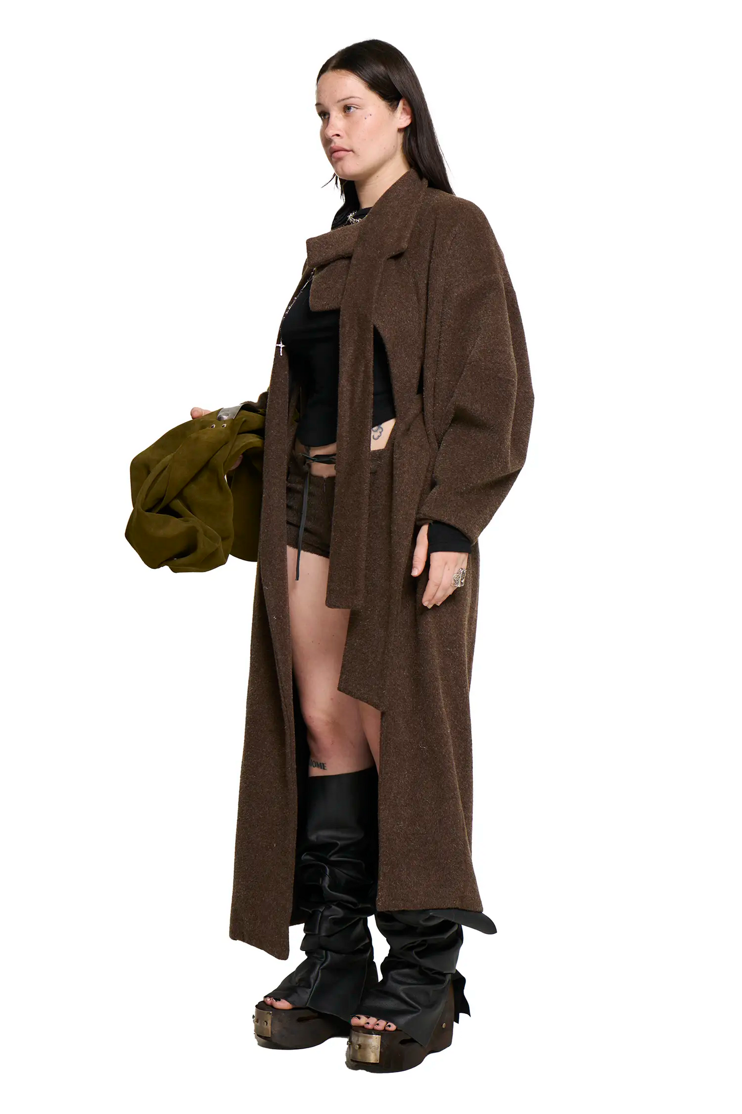 Manola Coat - Brown (Deep Brown)