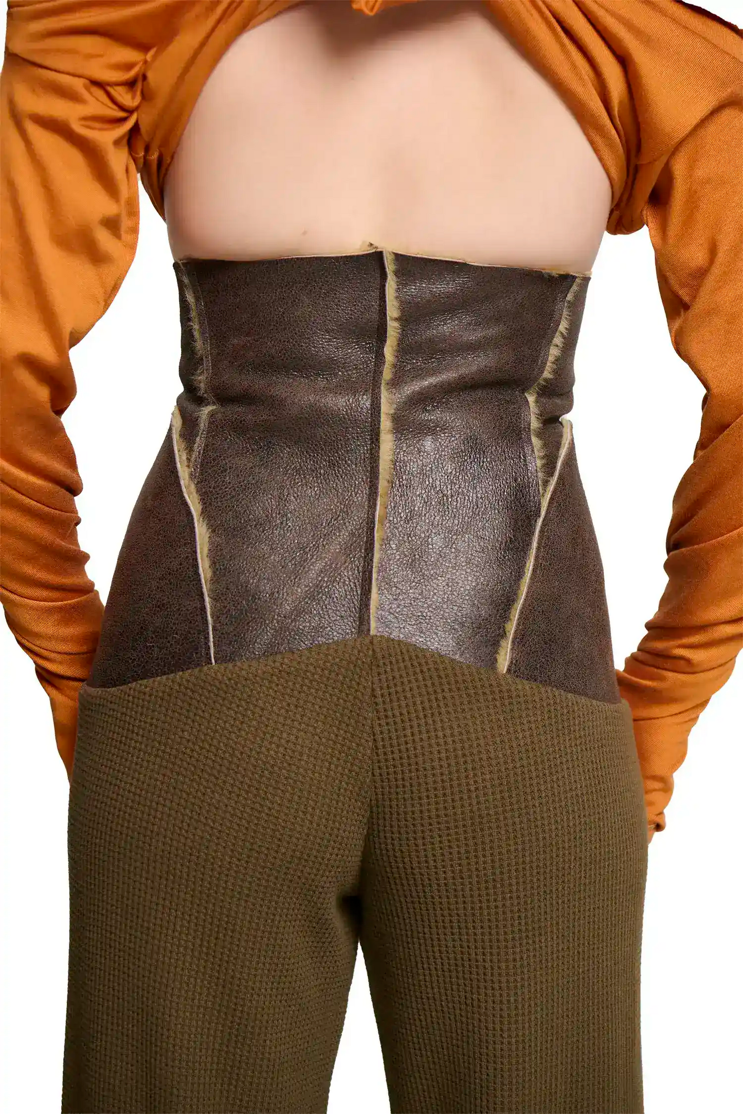 Sheepskin Waffle Corset Pant