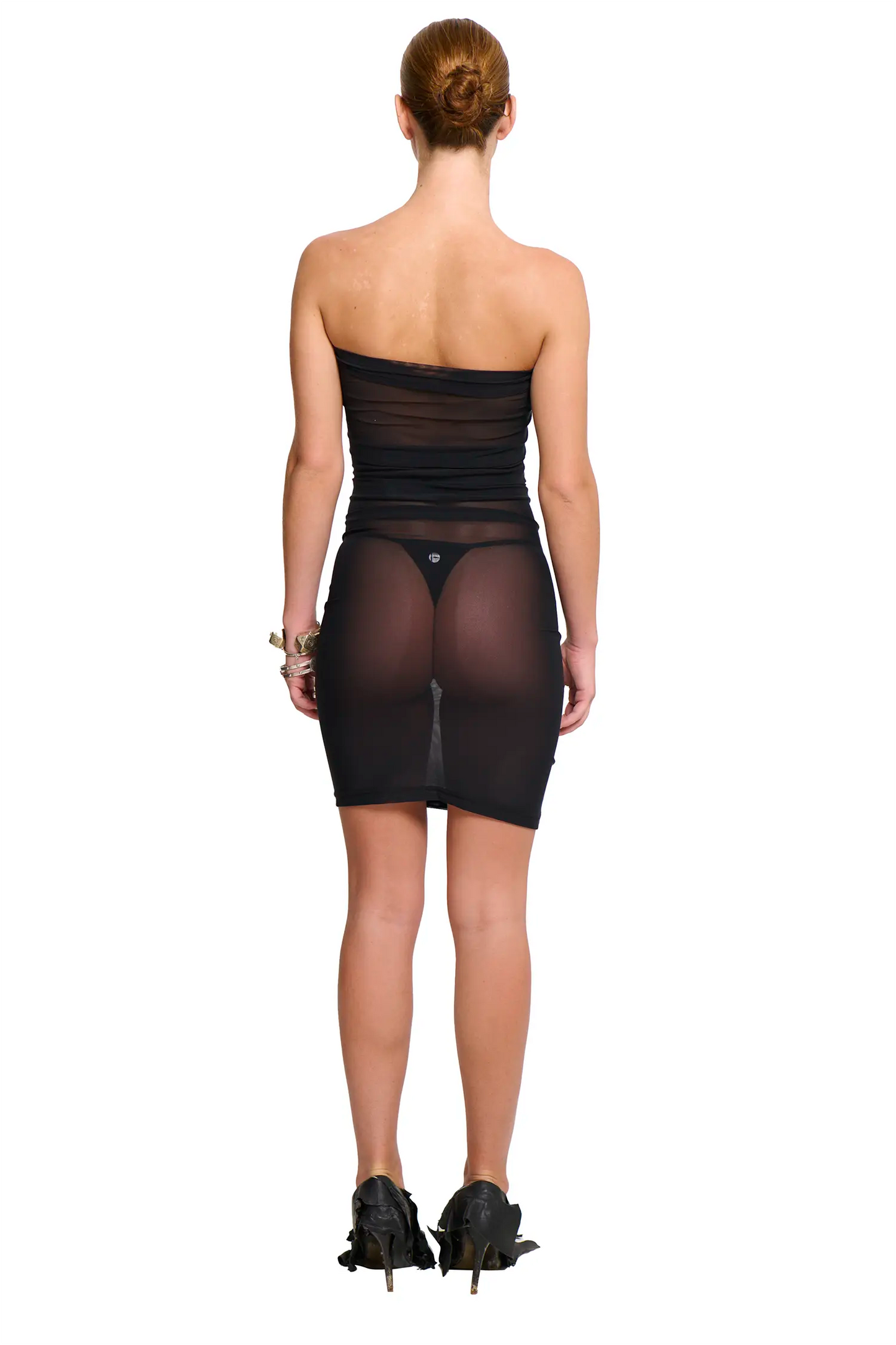 Angel Mesh Slip Dress