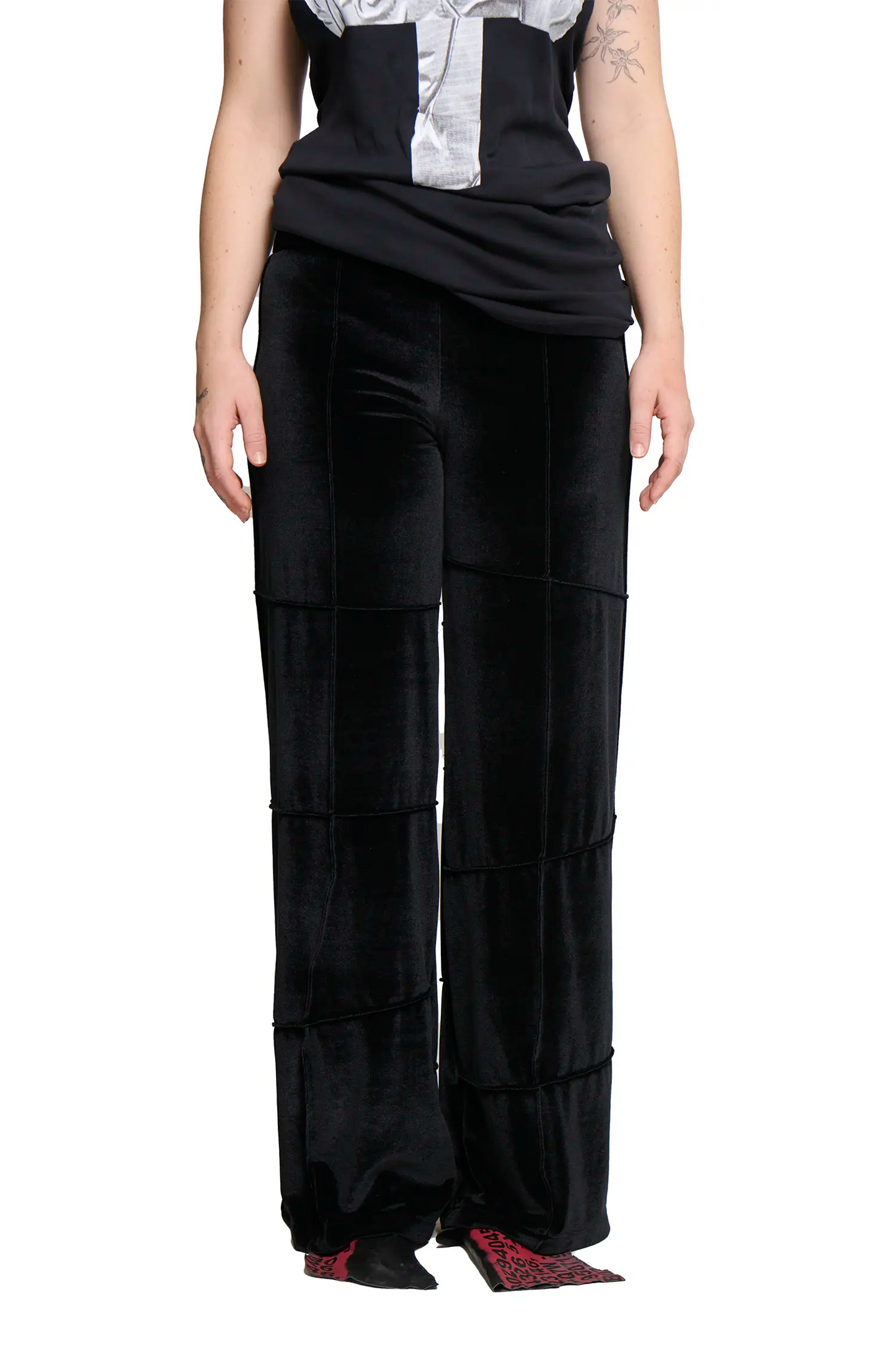 Spider Pant - Black (Straight)