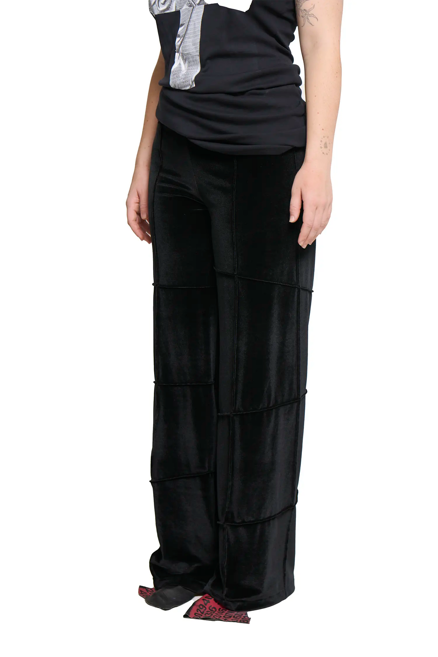 Spider Pant - Black (Straight)