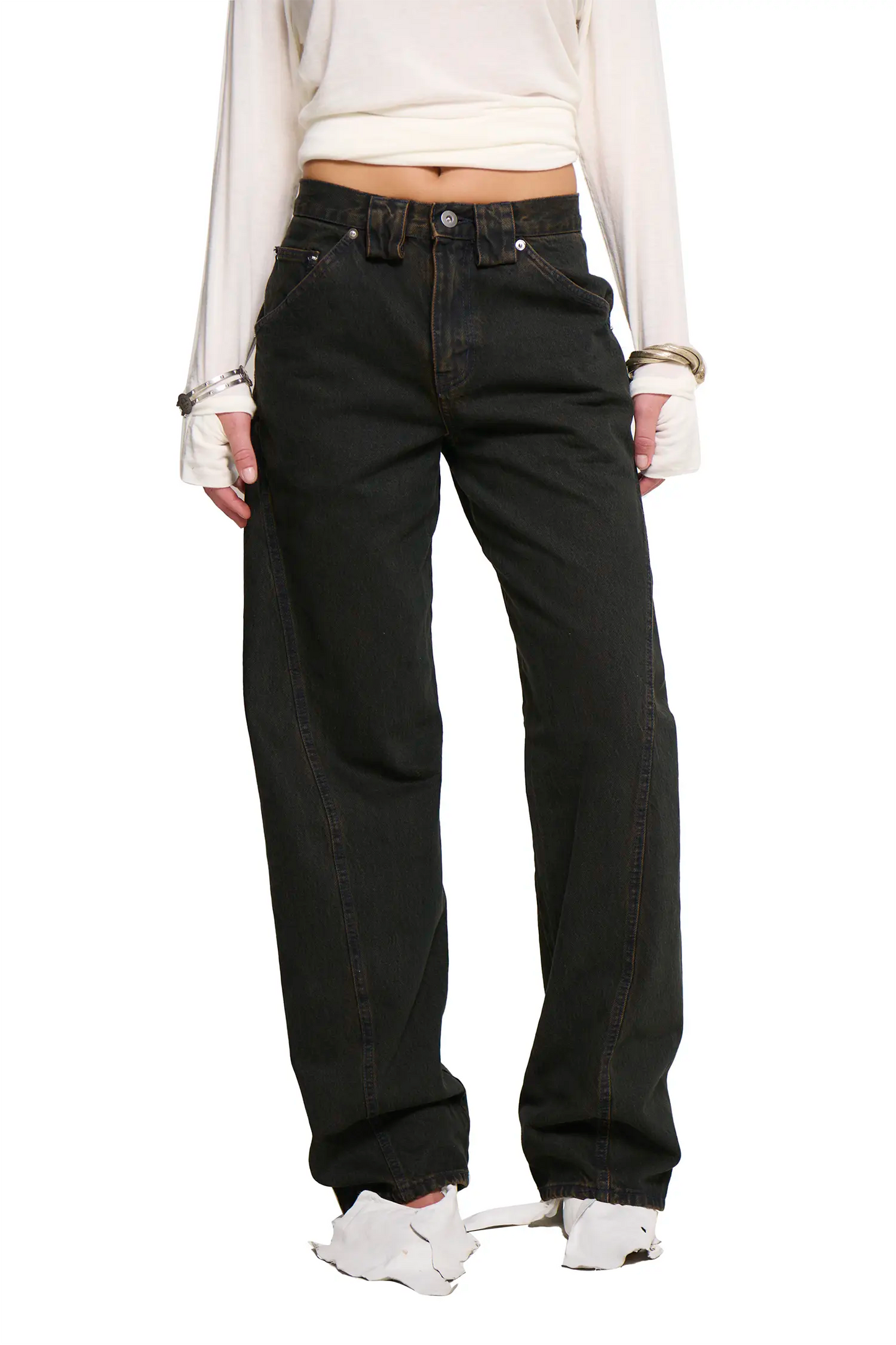 Iron Gate Jean Overdyed Brown