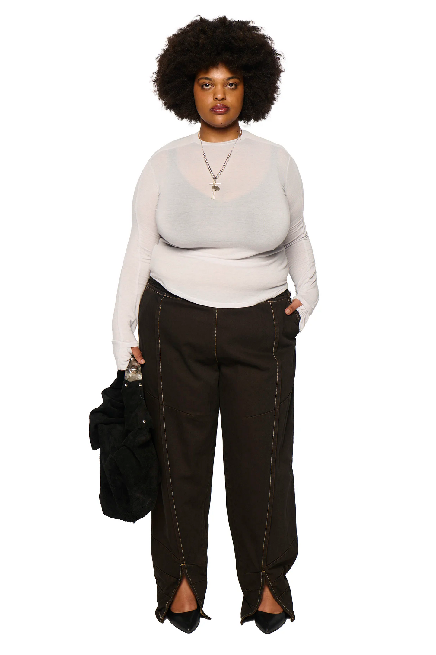 Angel Wool Top - Stone