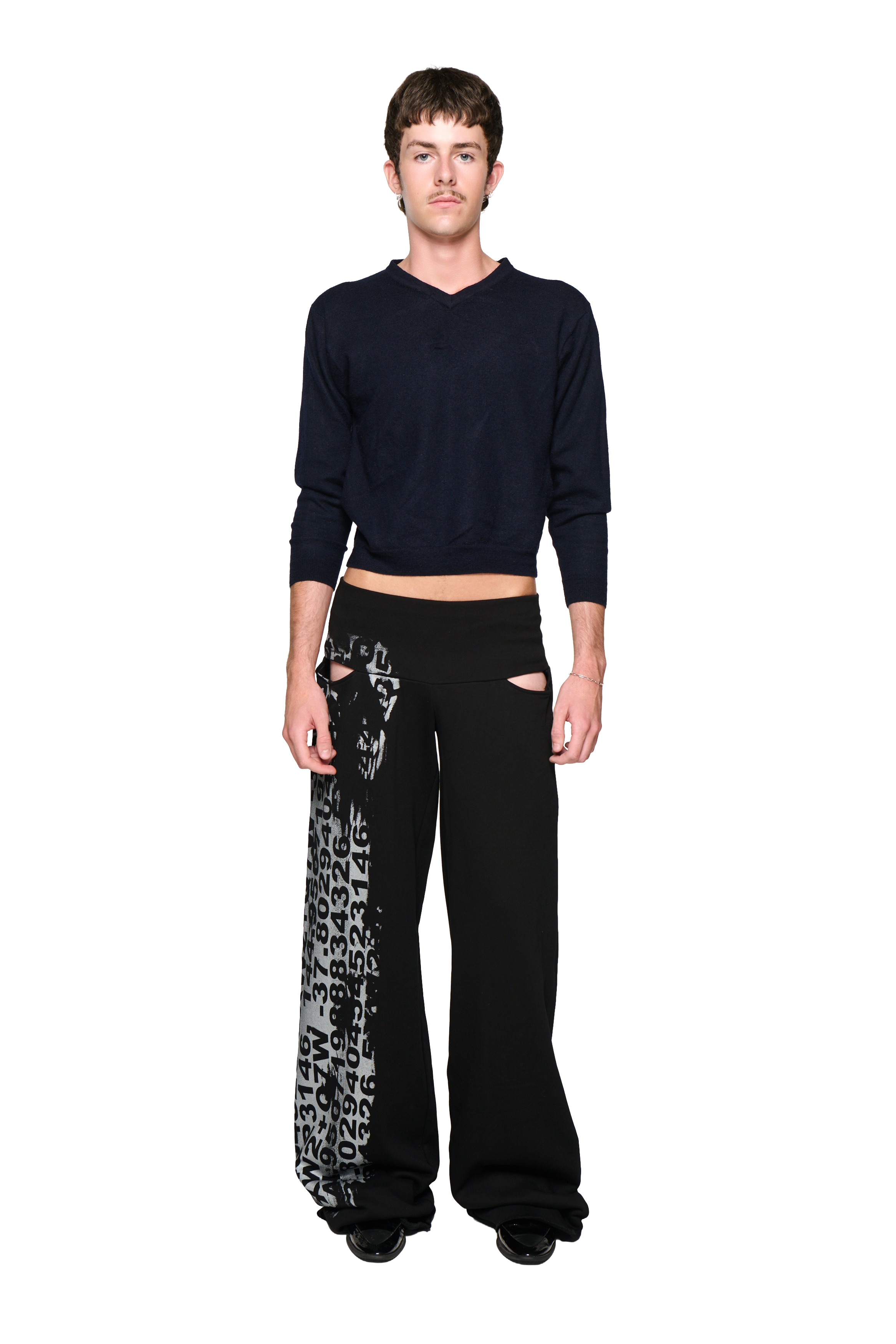 North Pant - Black/Silver – karlaidlaw