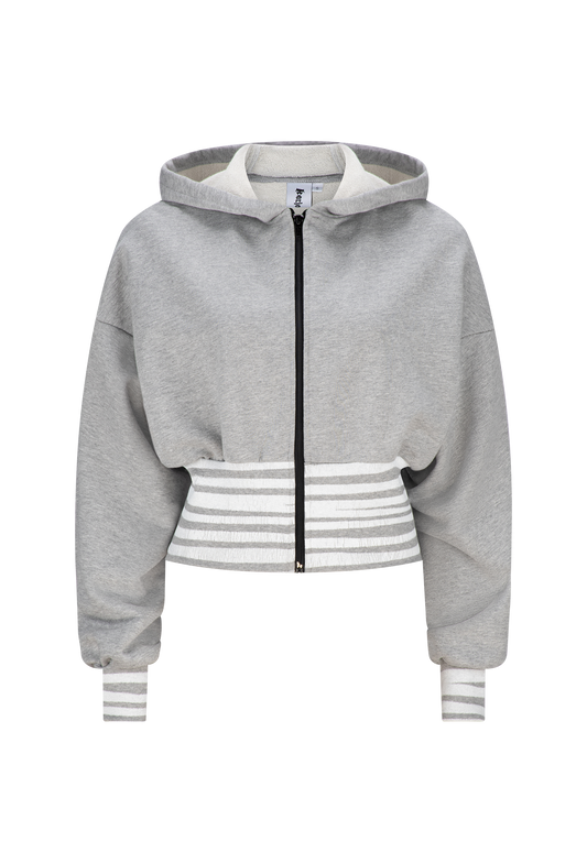 Circus Jacket - Grey/White