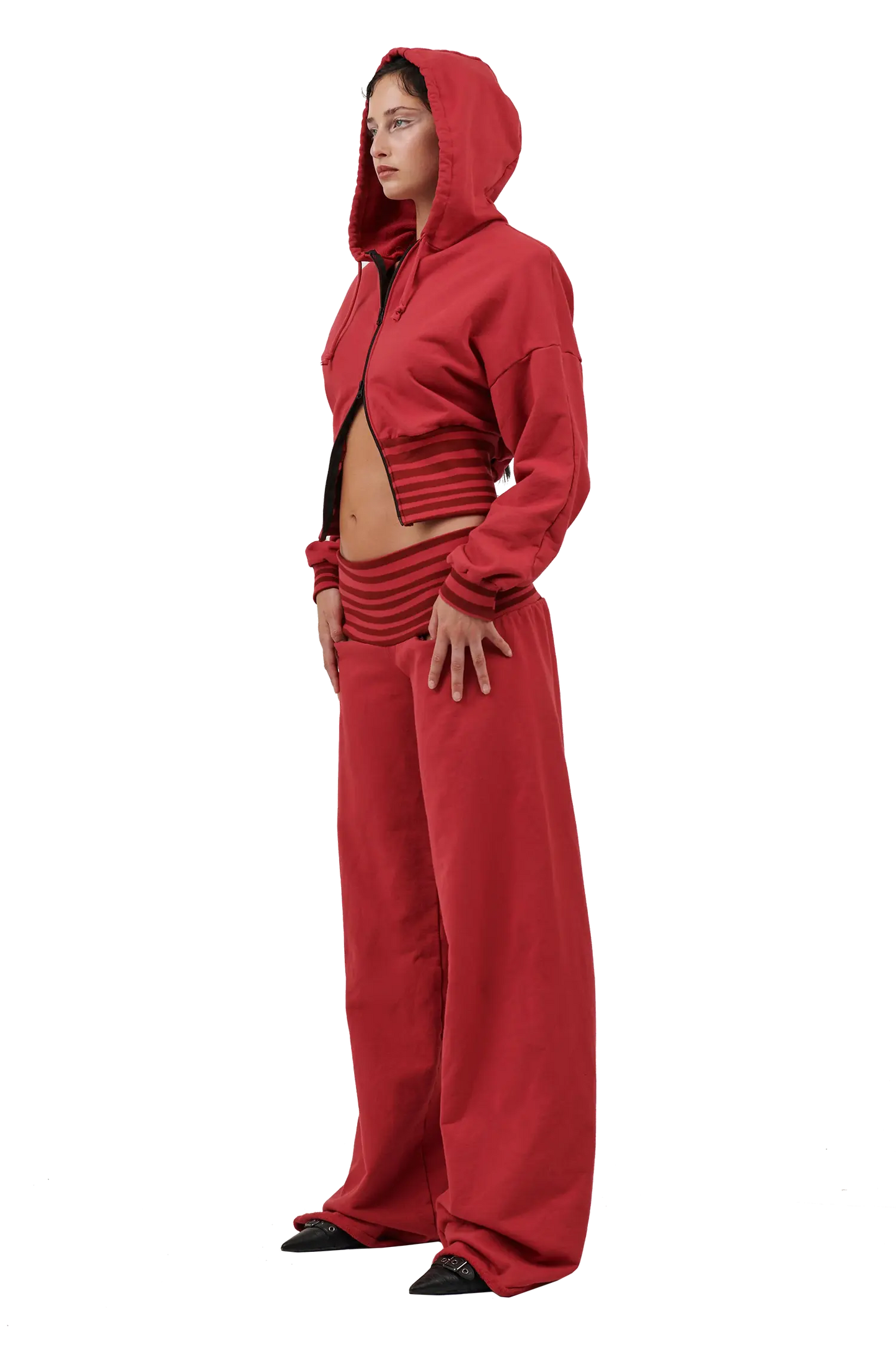 Circus Pant - Marone/Red