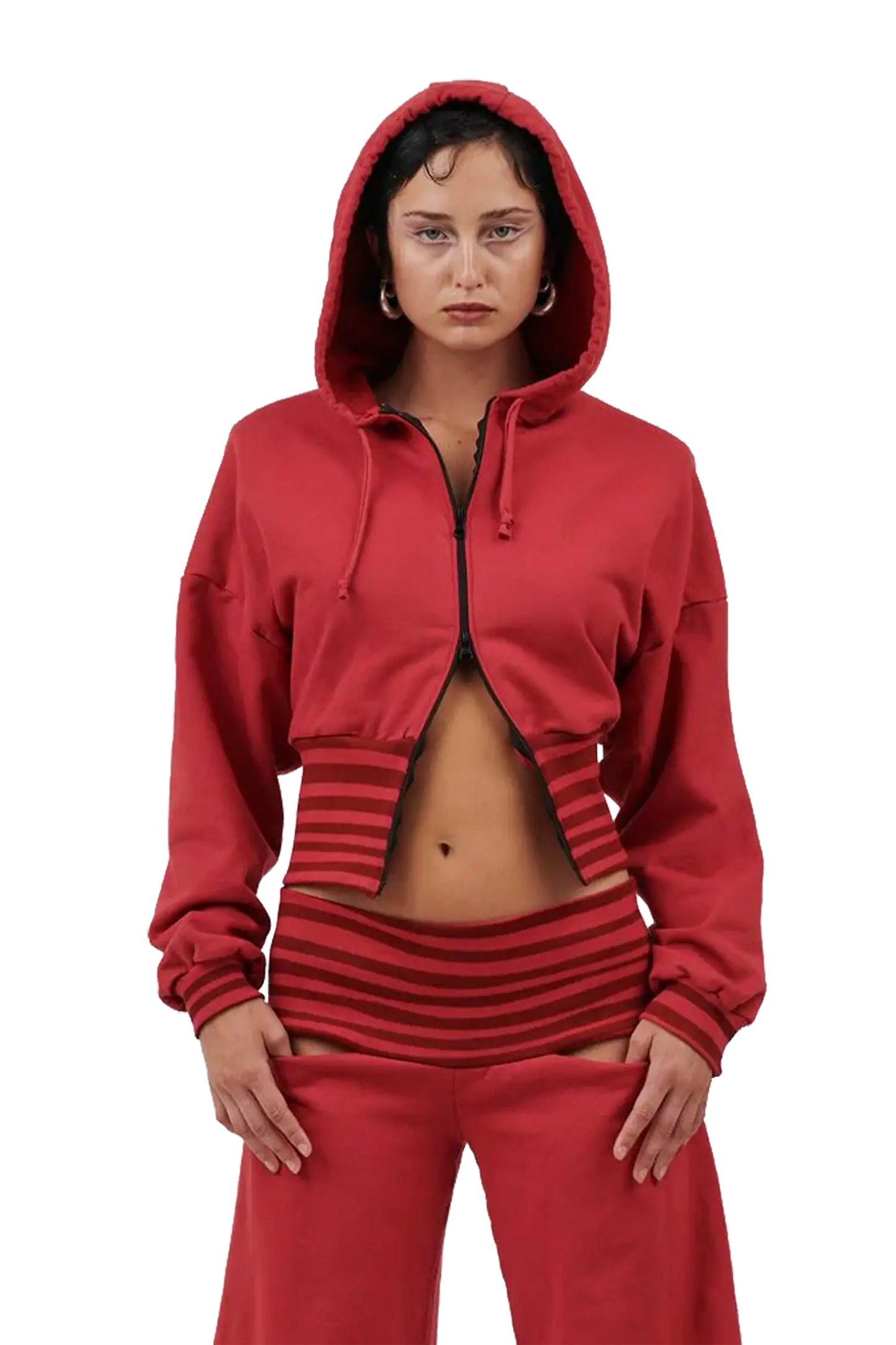 Circus Jacket - Marone/Red