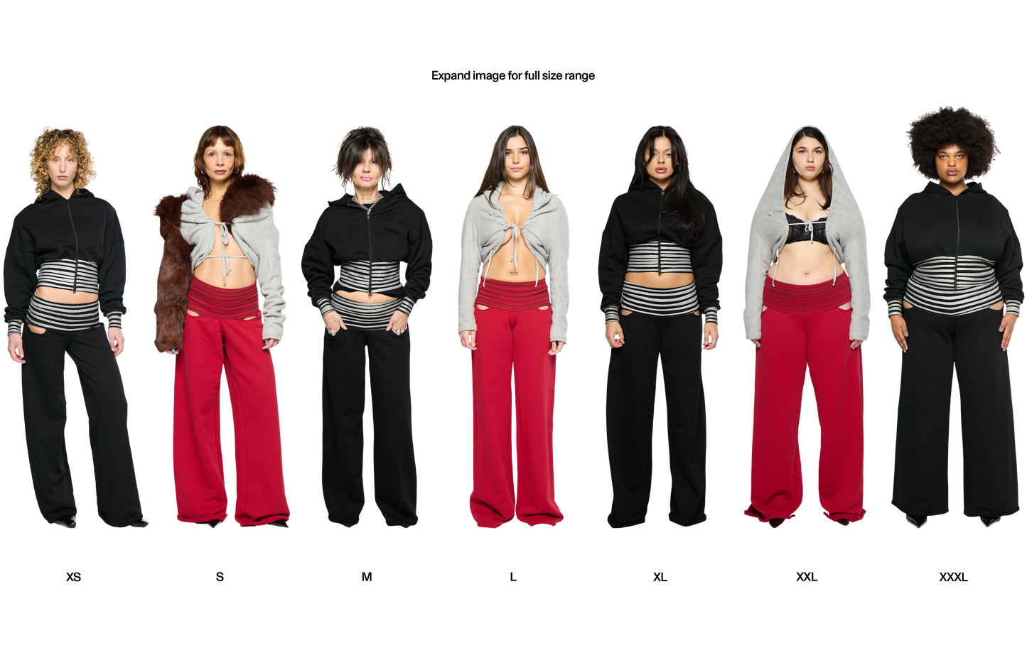 Circus Pant - Black/Silver