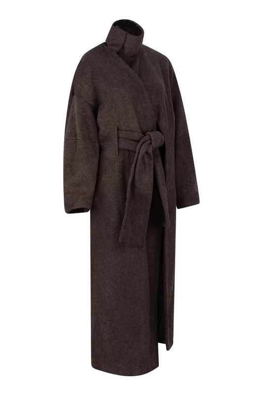 Manola Coat - Brown (Deep Brown)