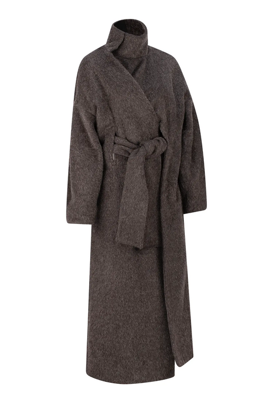 Manola Coat - Brown (Blend)