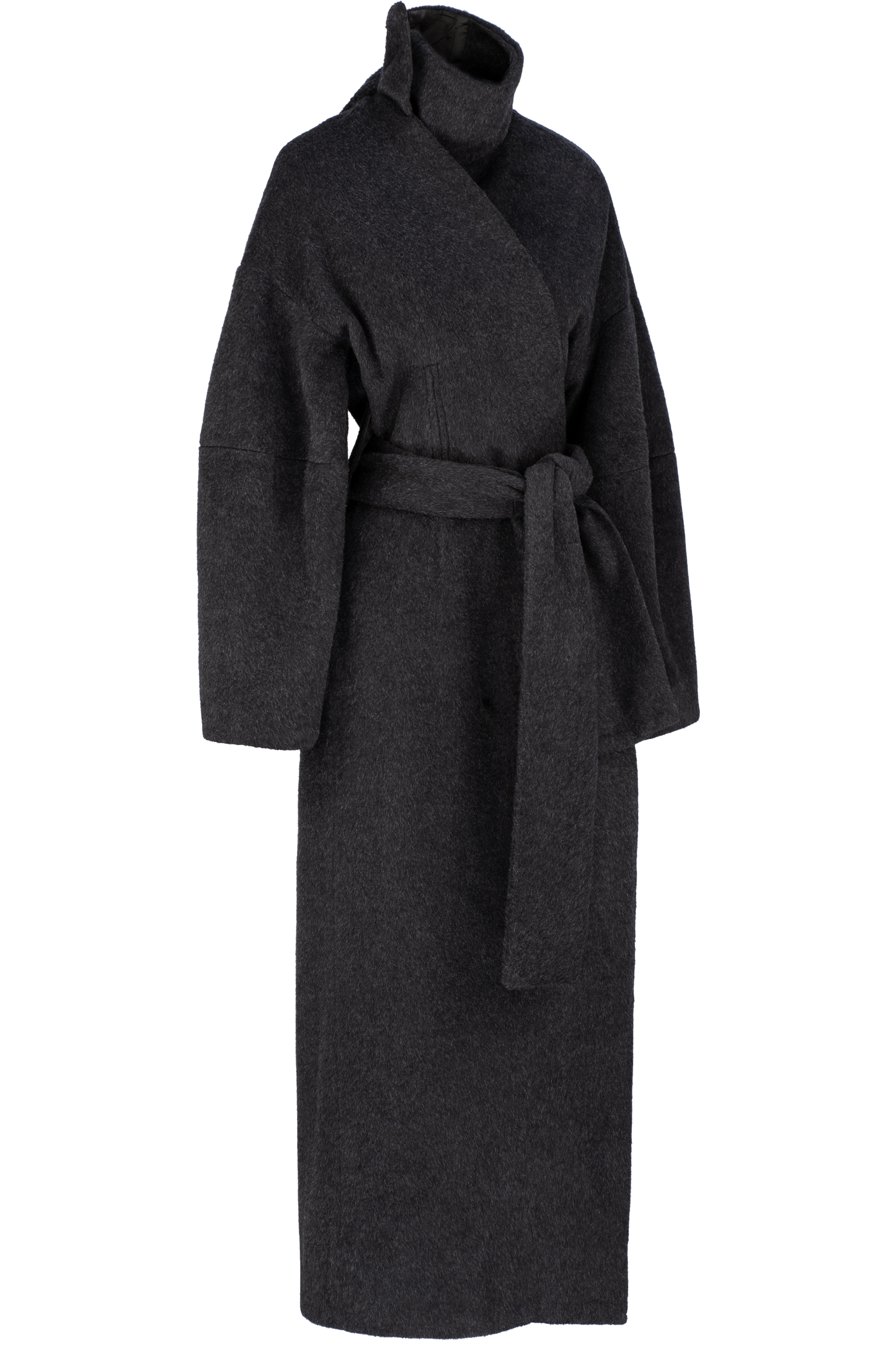 Manola Coat - Charcoal