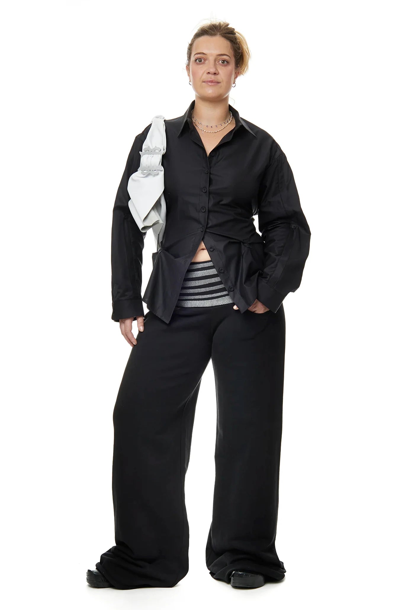 Placket Shirt - Black