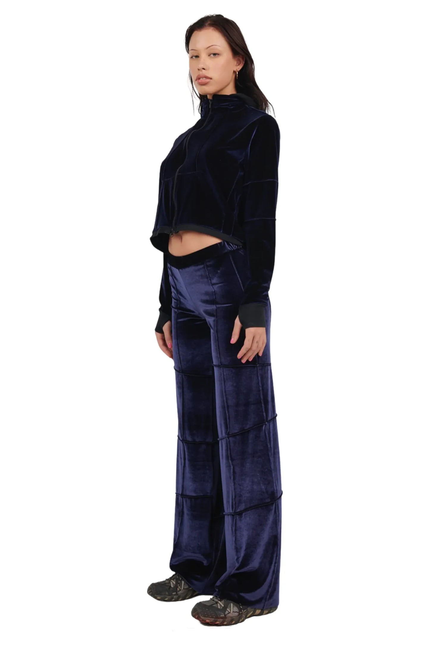 Spider Pant - Navy (Flare)