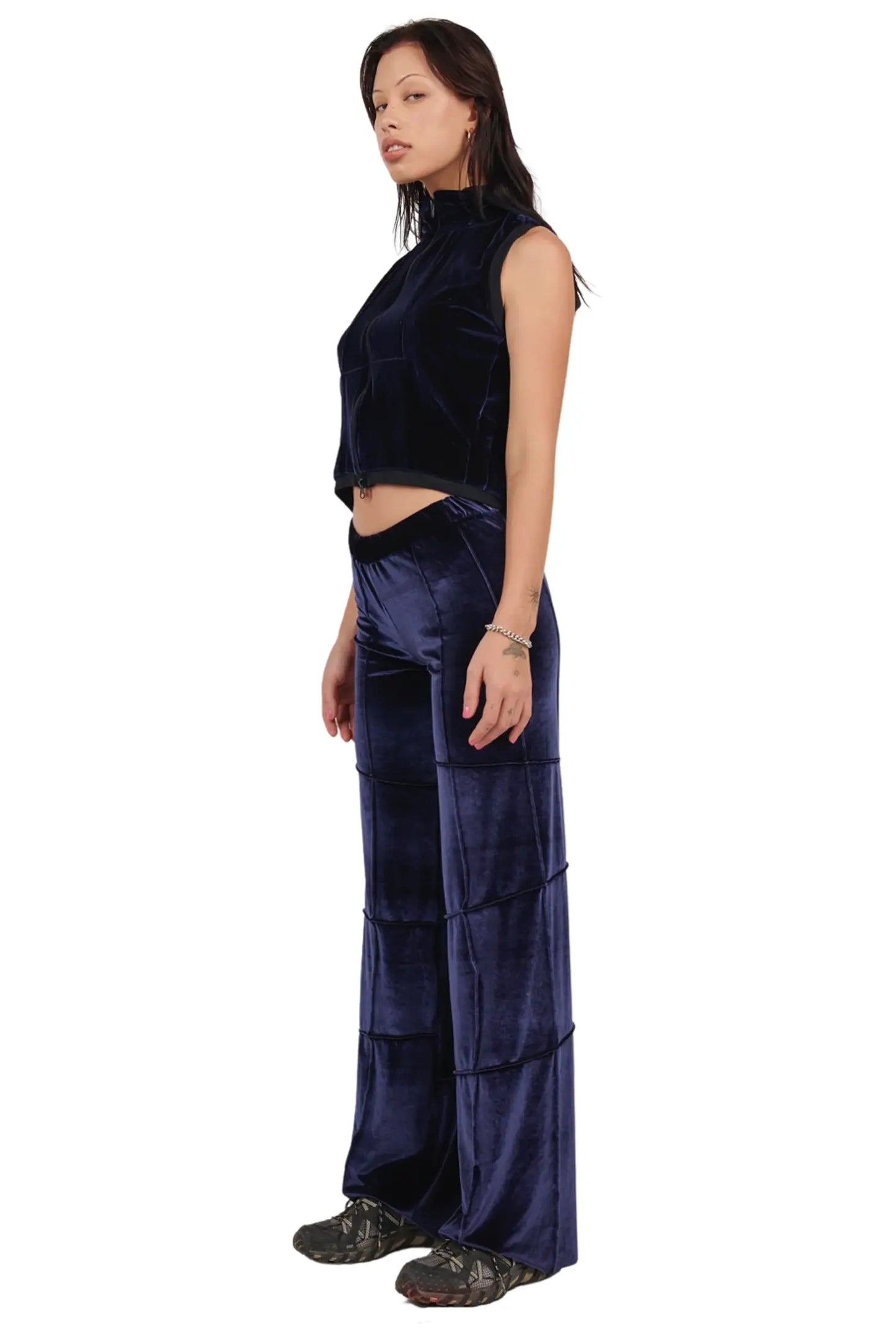 Spider Pant - Navy (Straight)