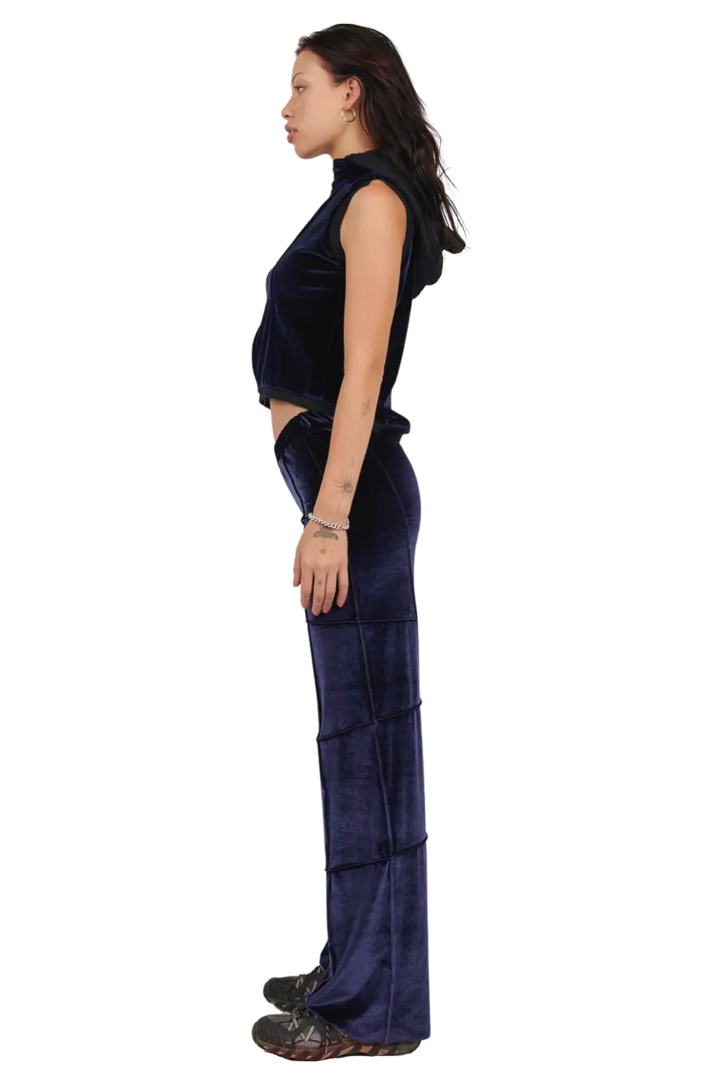 Spider Pant - Navy (Straight)