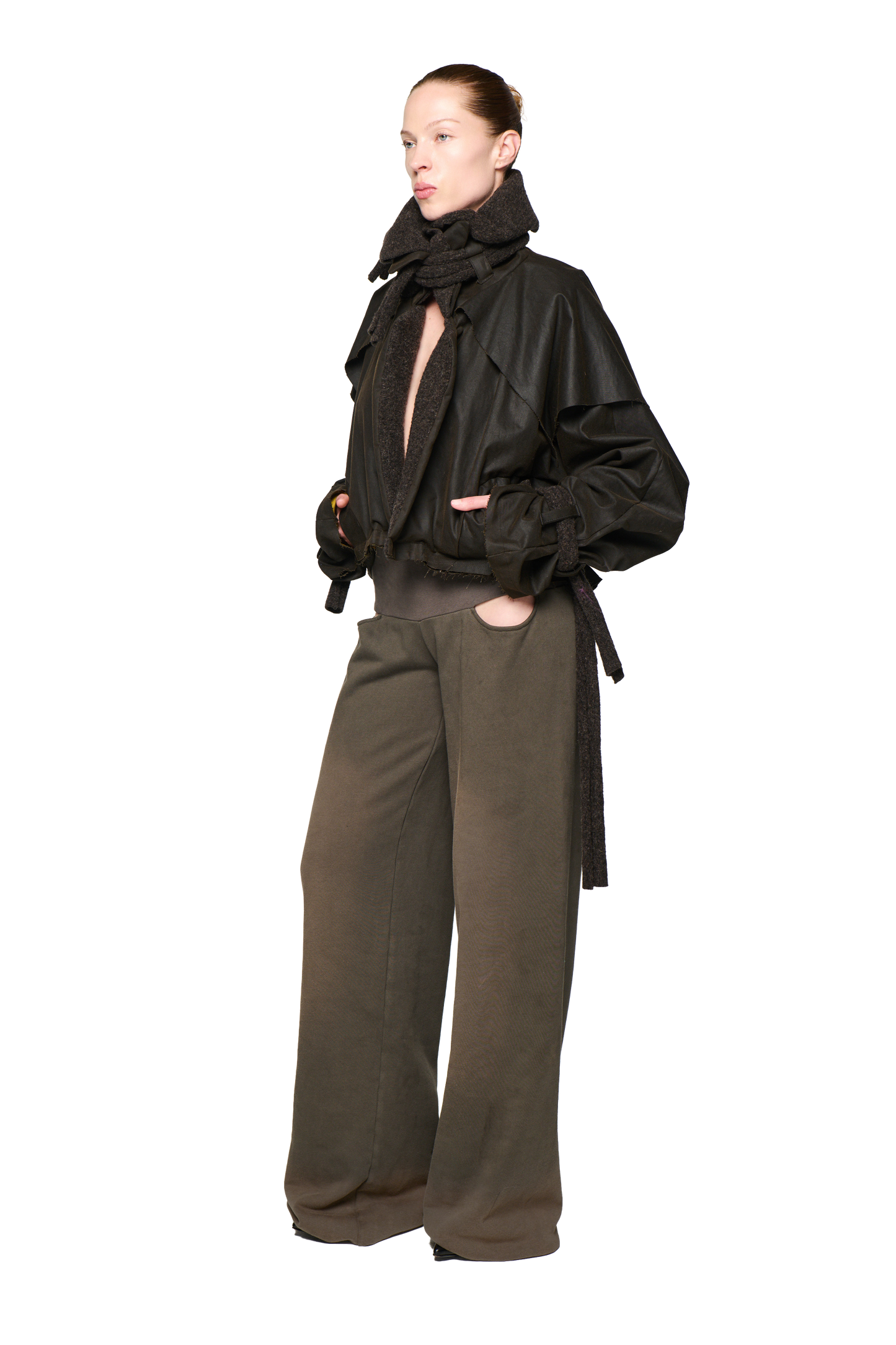 Bleached North Pant - Petrol