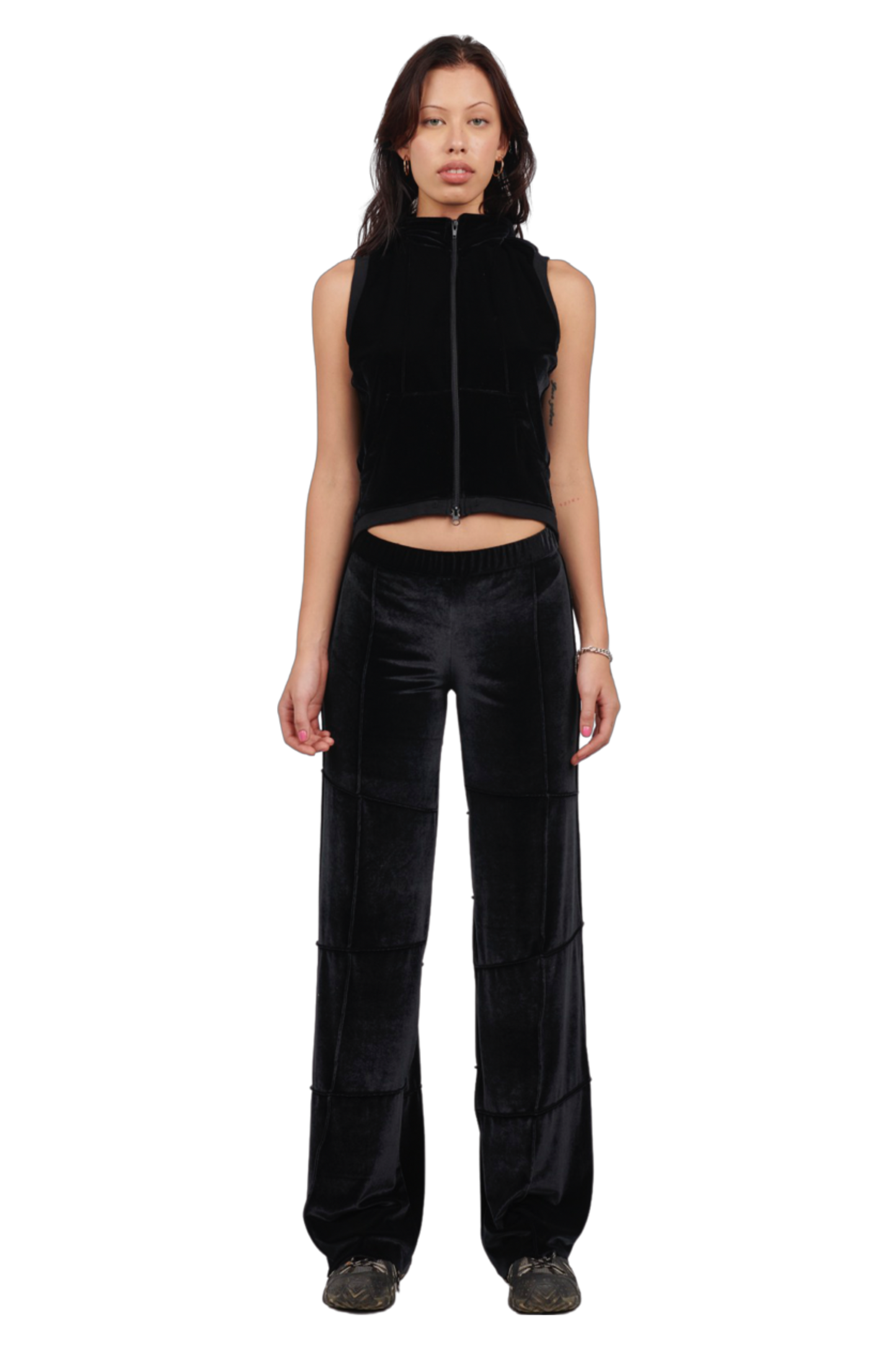 Spider Pant - Black (Straight)