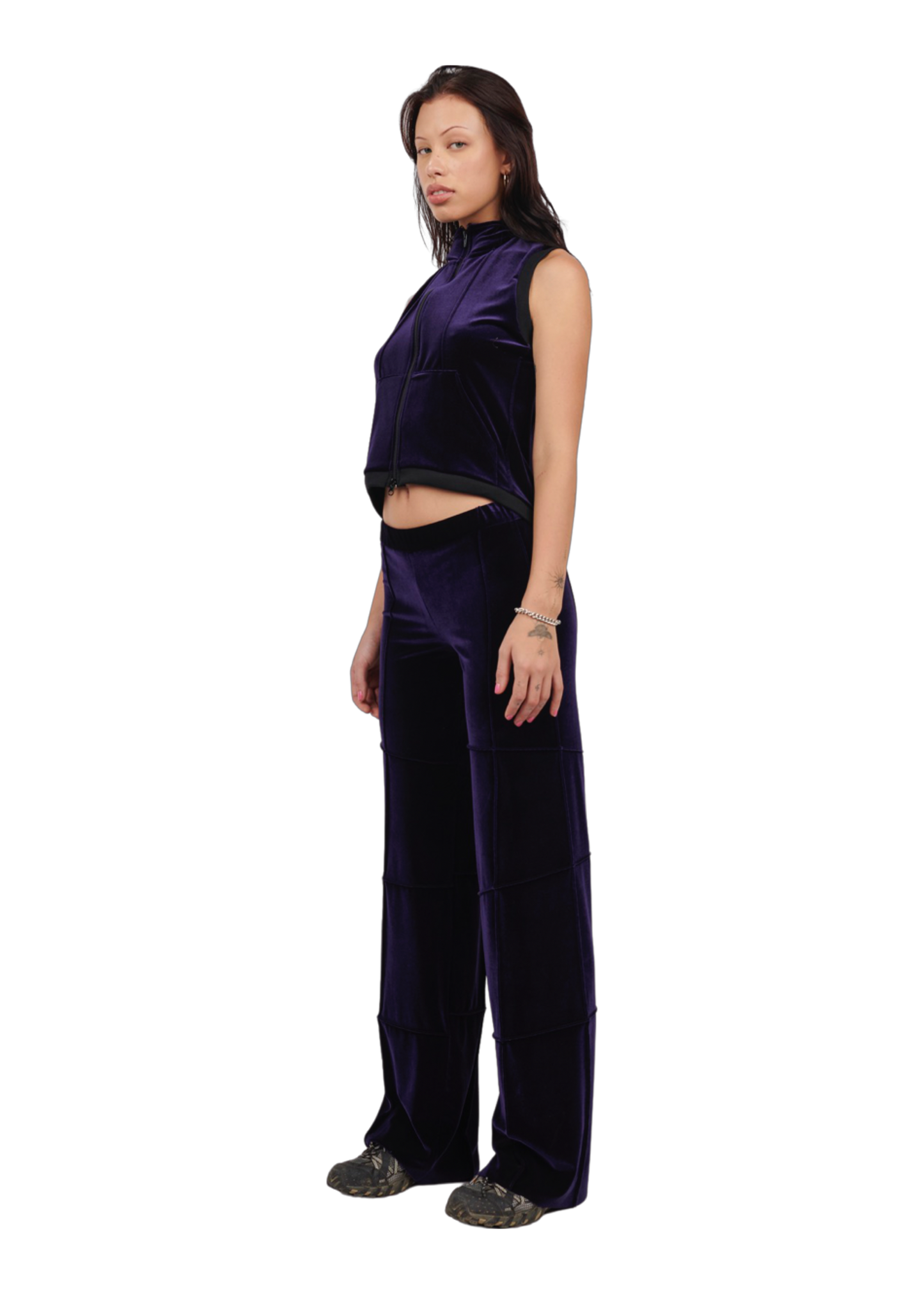 Spider Pant - Purple (Straight)