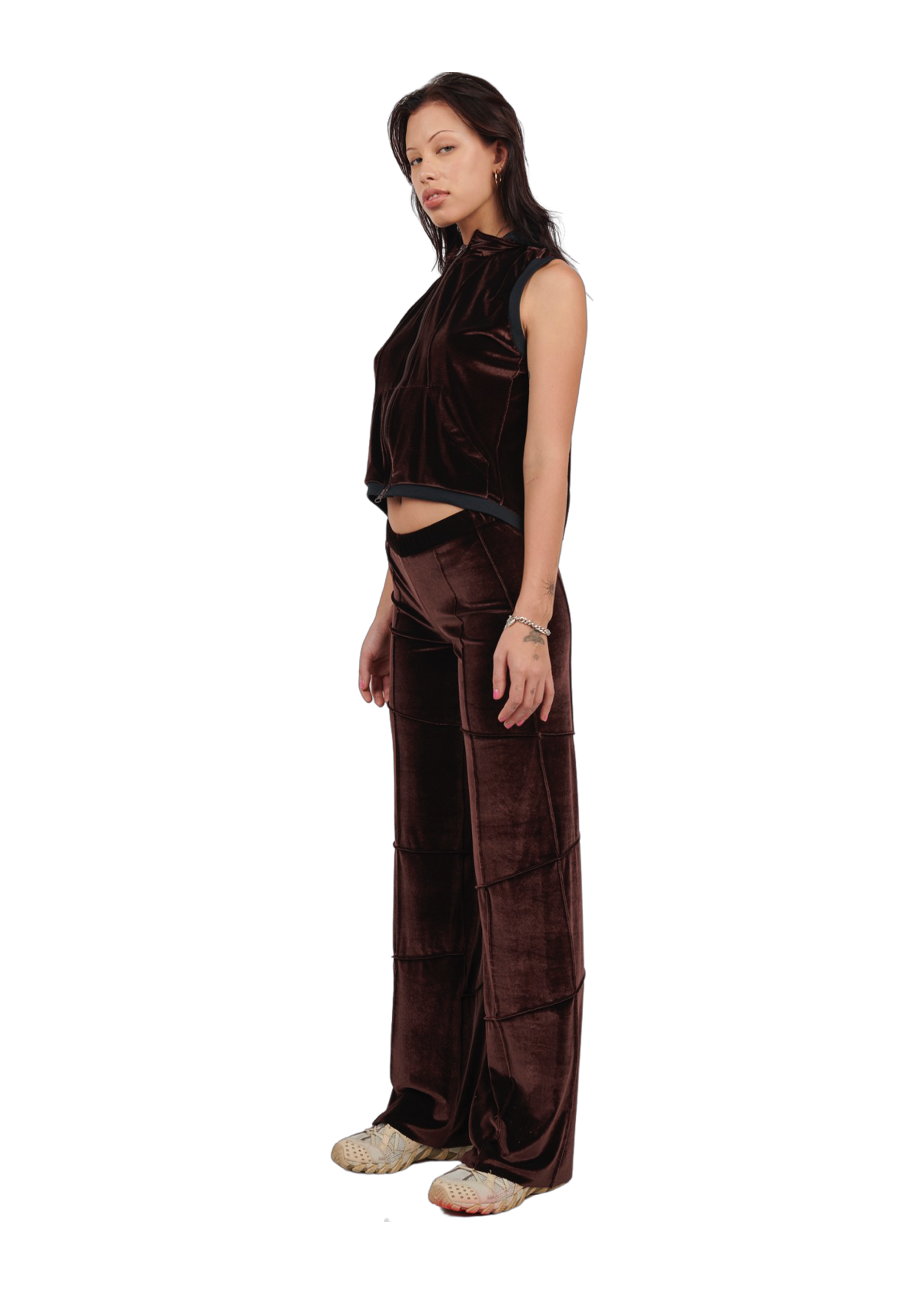 Spider Pant - Brown (Straight)
