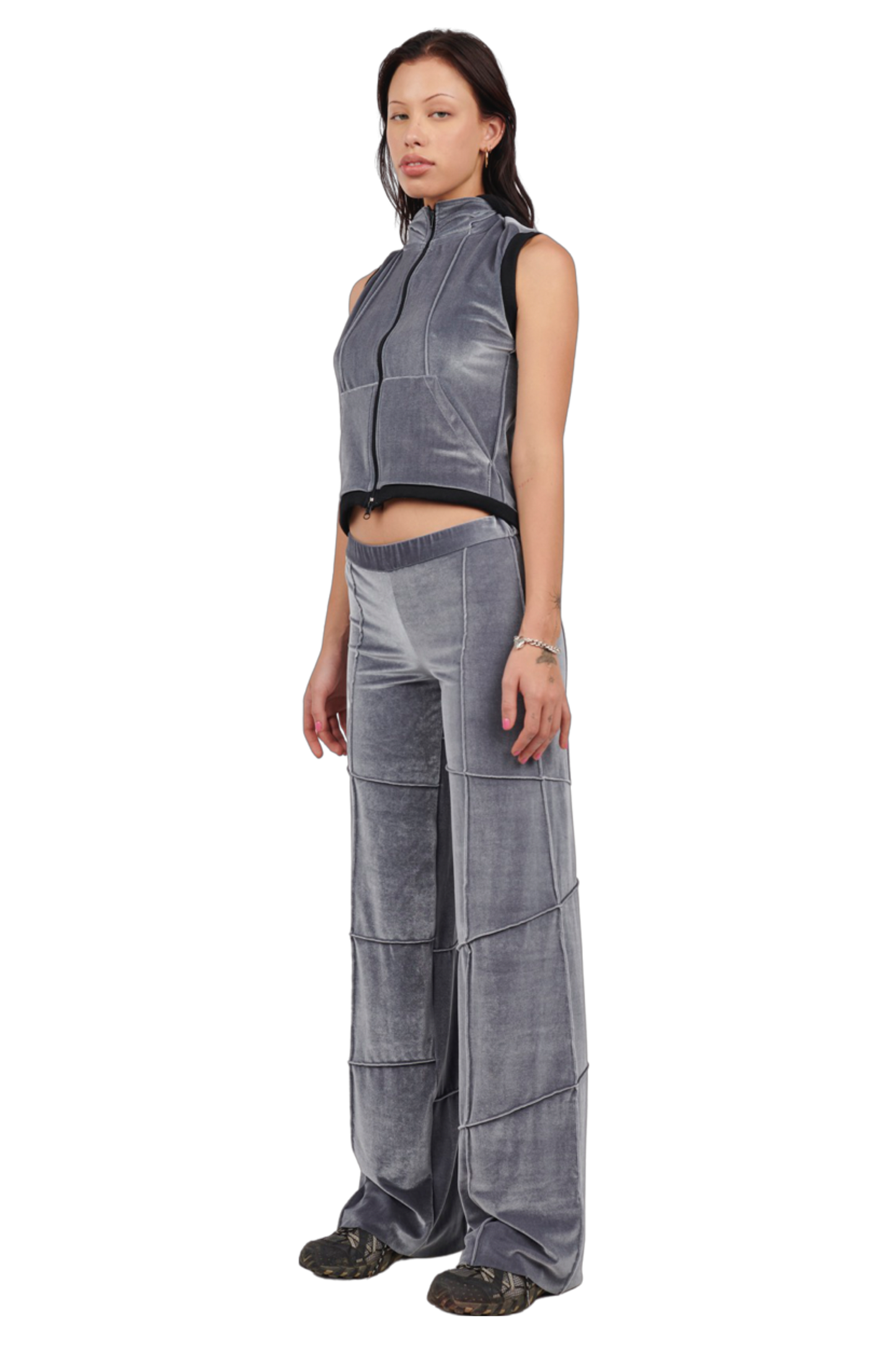 Spider Pant - Grey (Straight)