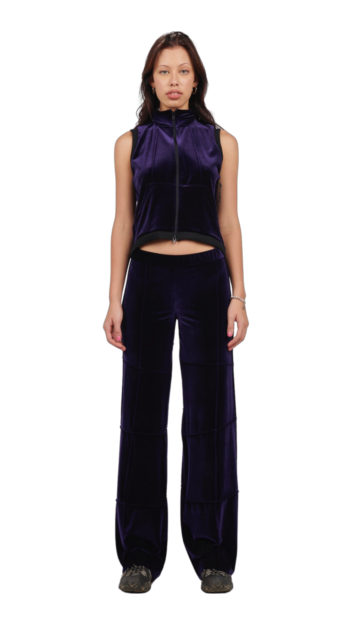 Spider Pant - Purple (Straight)