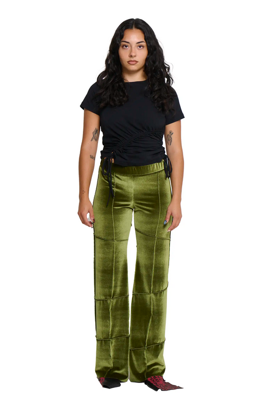 Spider Pant - Olive (Flare)