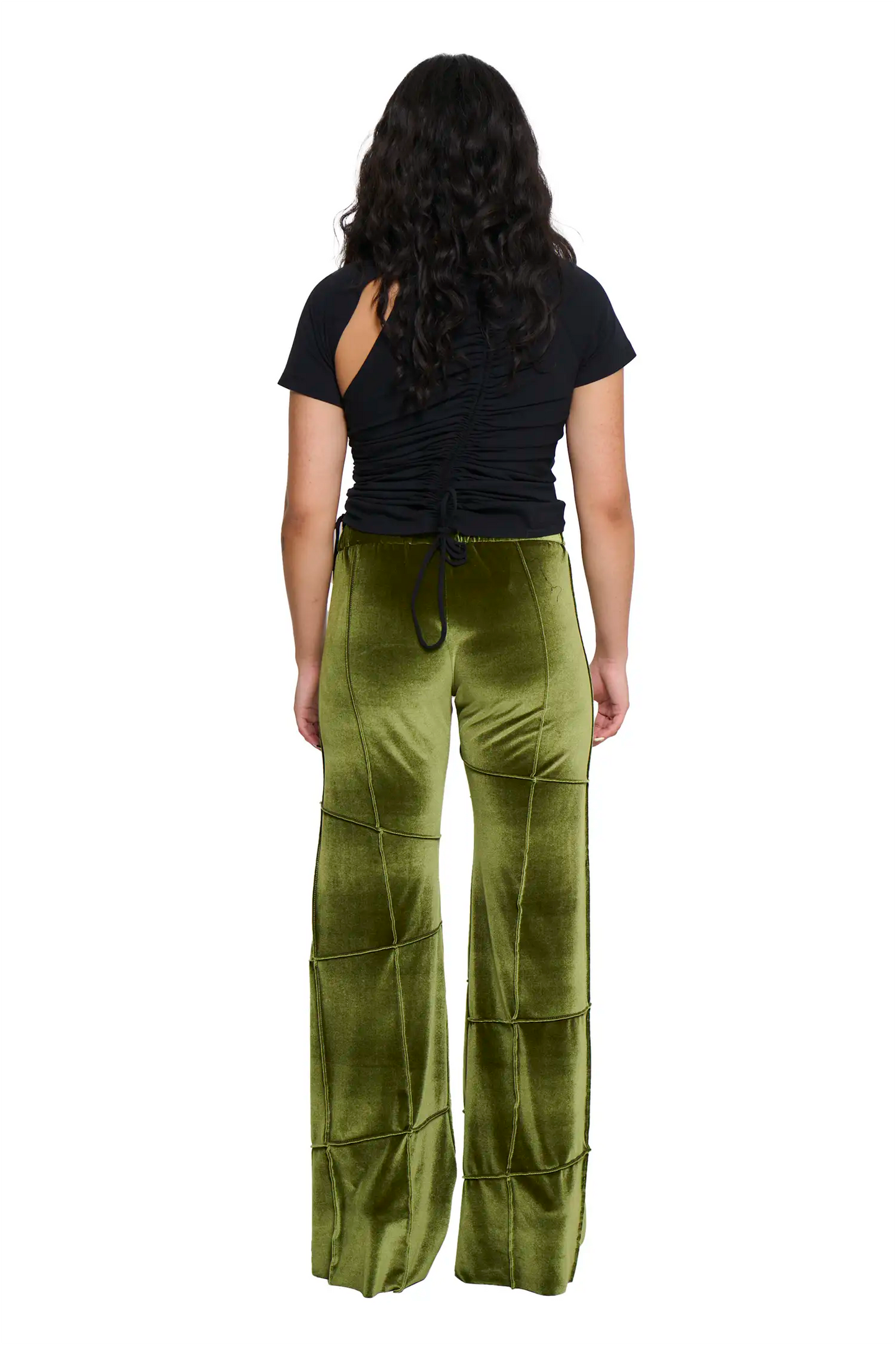 Spider Pant - Olive (Flare)