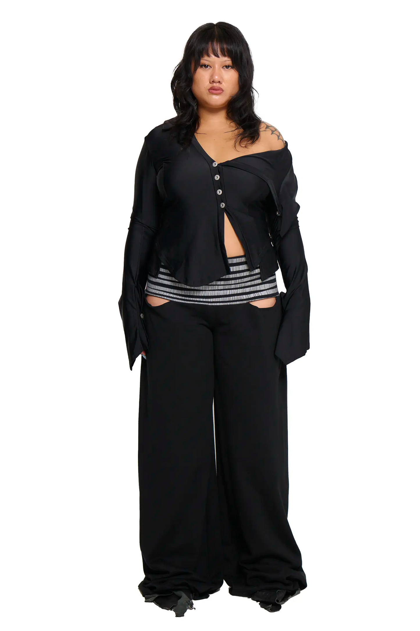 Circus Pant - Black/Silver