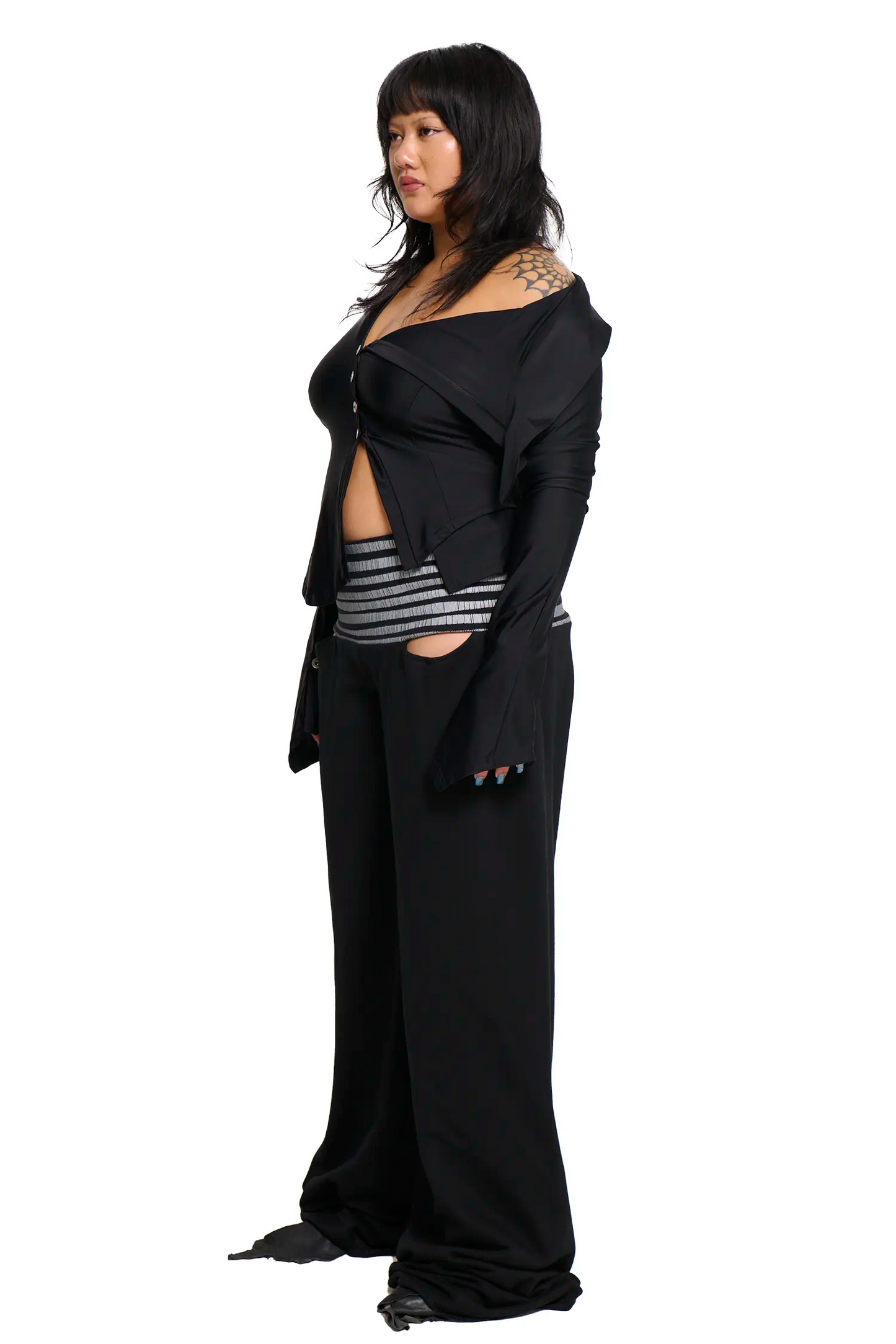 Circus Pant - Black/Silver