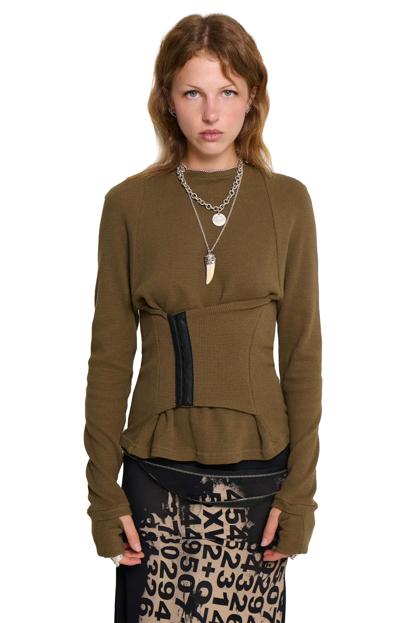 Wrapped Top - Khaki