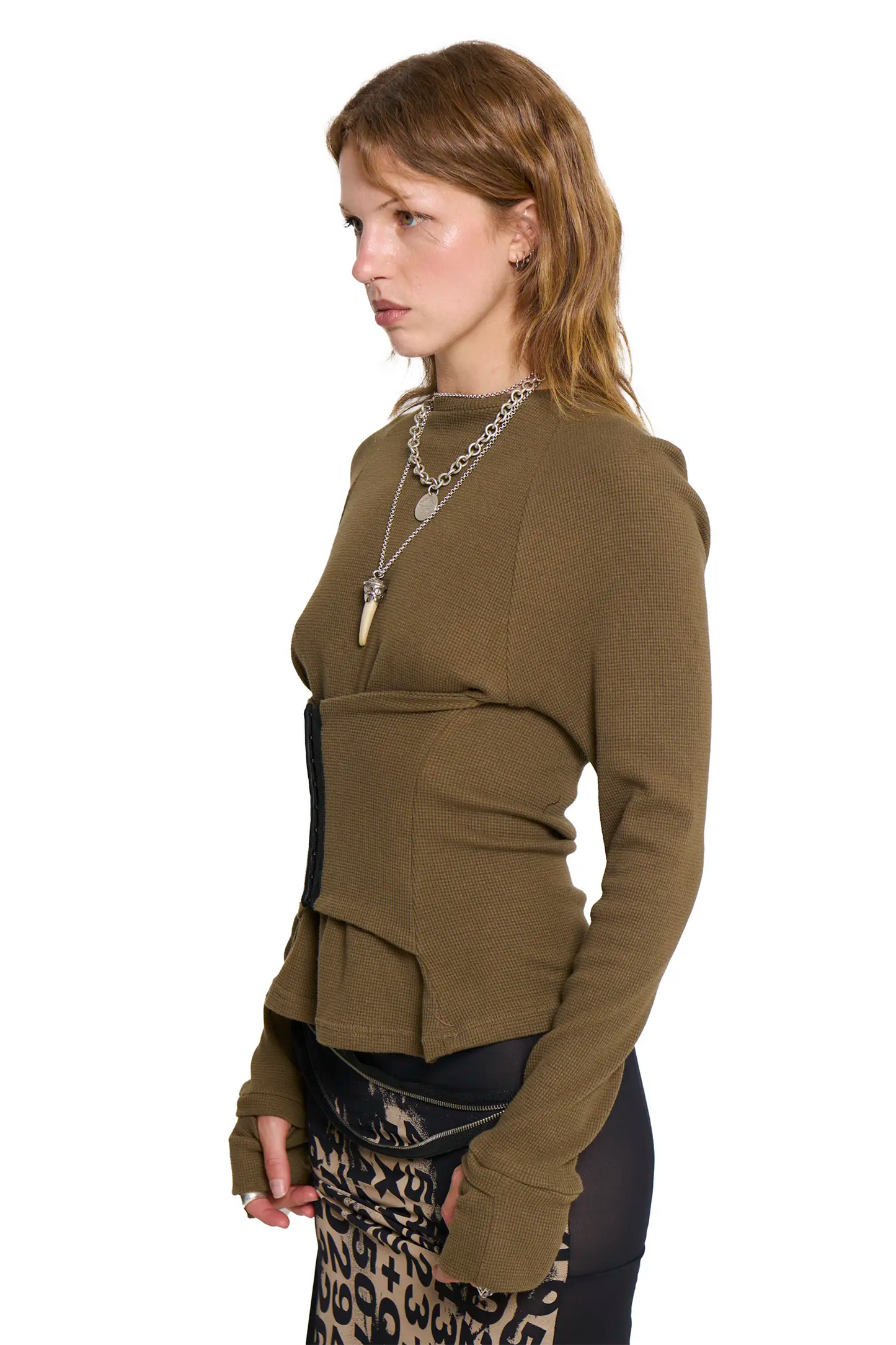 Wrapped Top - Khaki