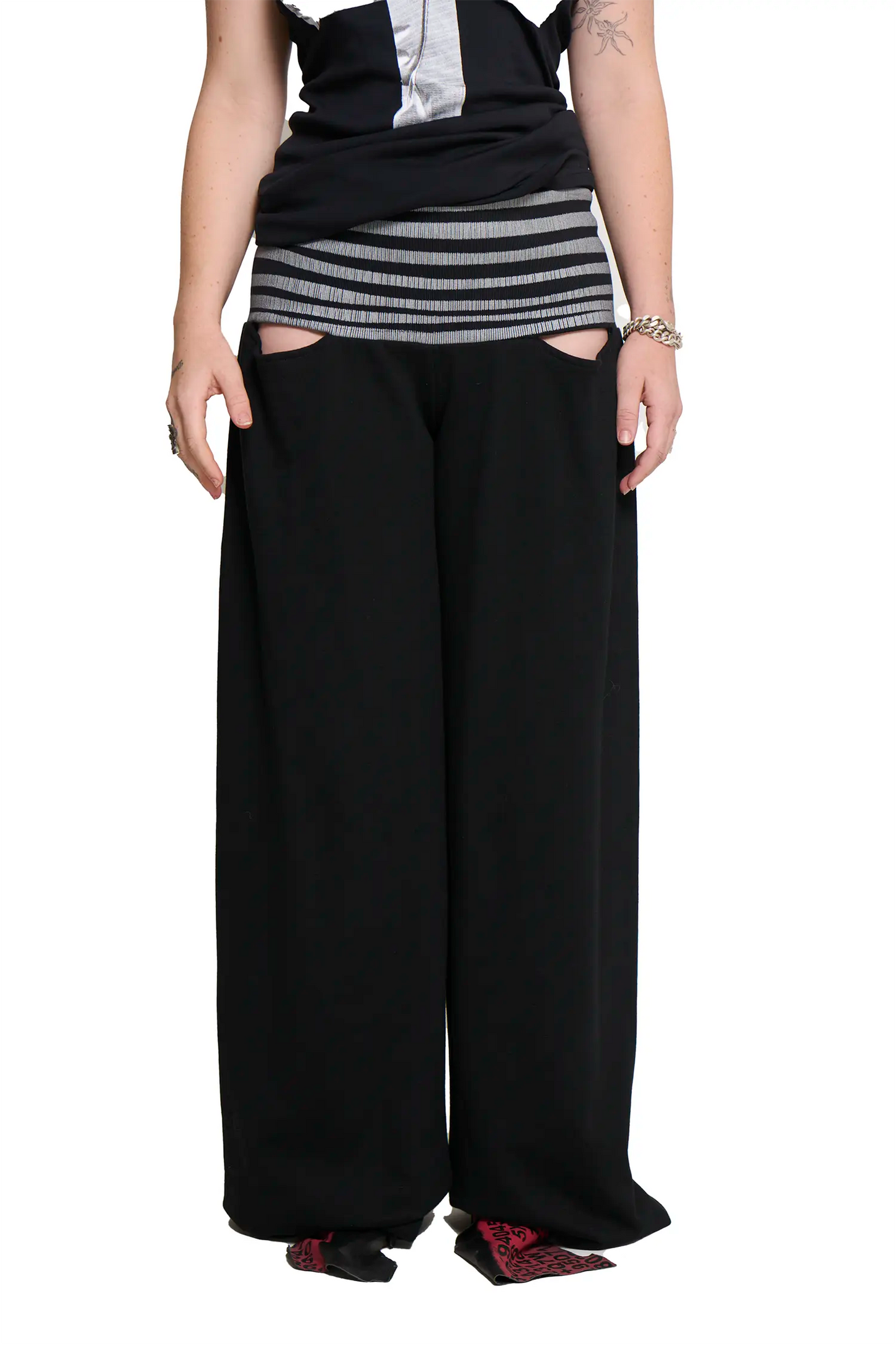 Circus Pant - Black/Silver