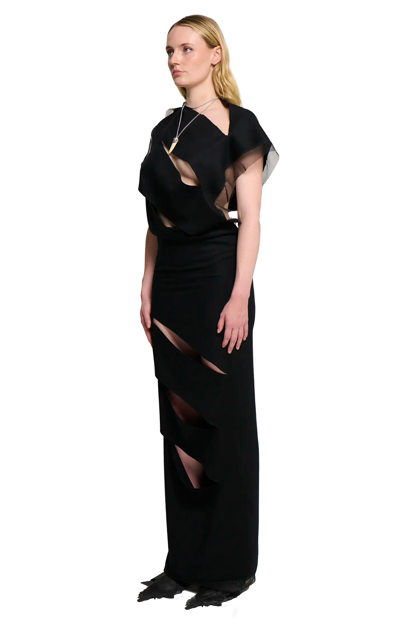Sliced Dress - Black