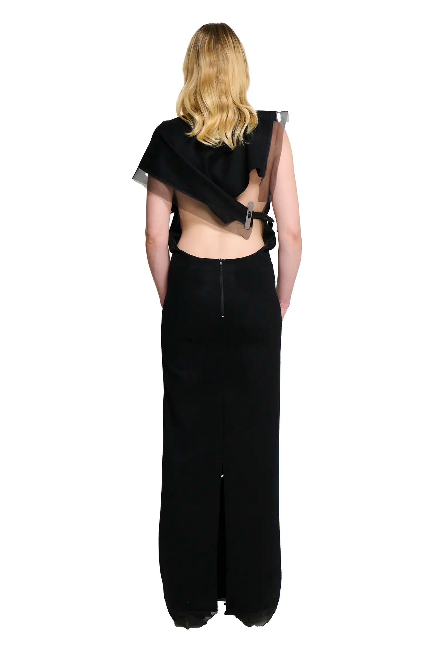 Sliced Dress - Black