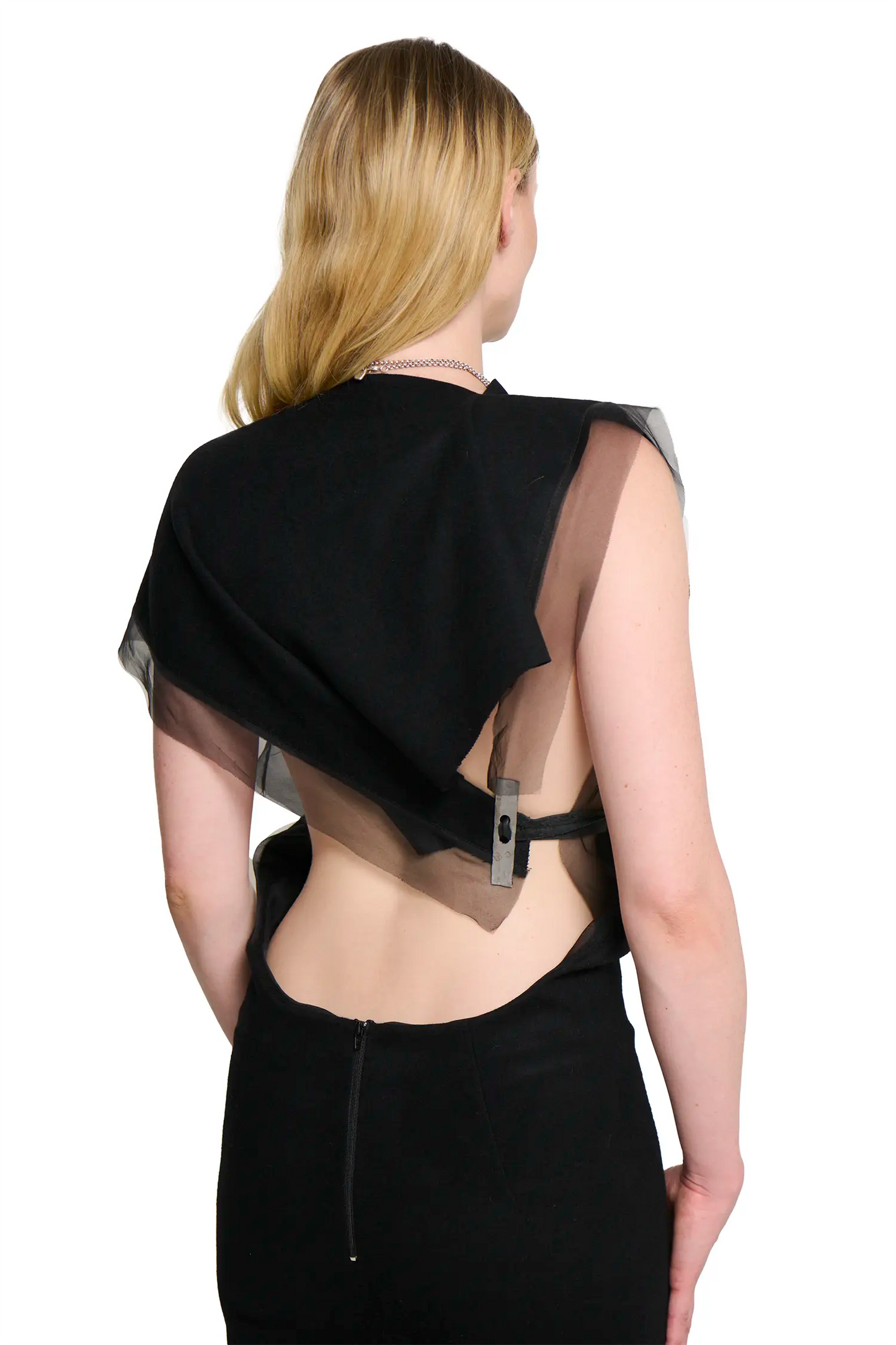 Sliced Dress - Black