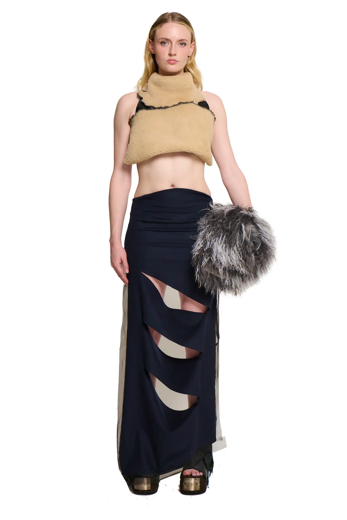 Sliced Top - Black