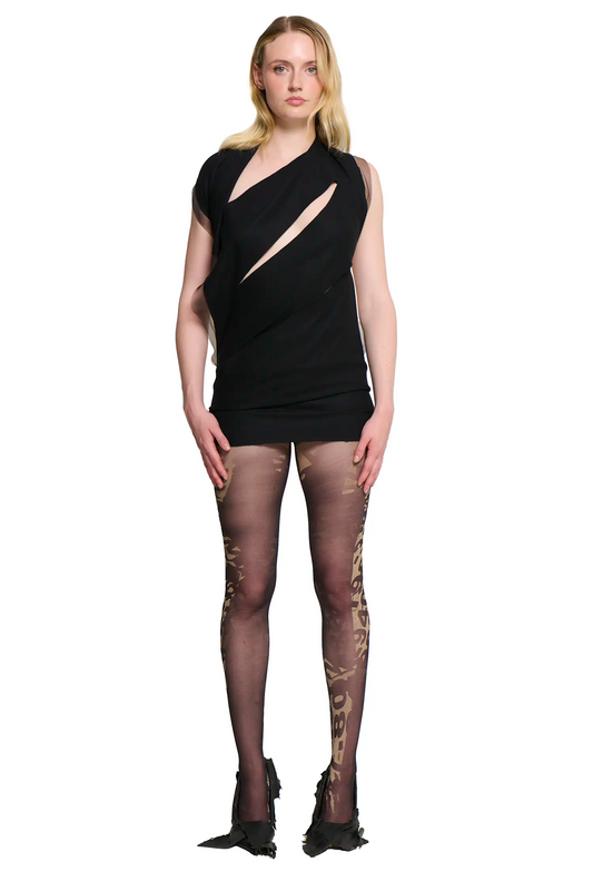 Sliced Top - Black