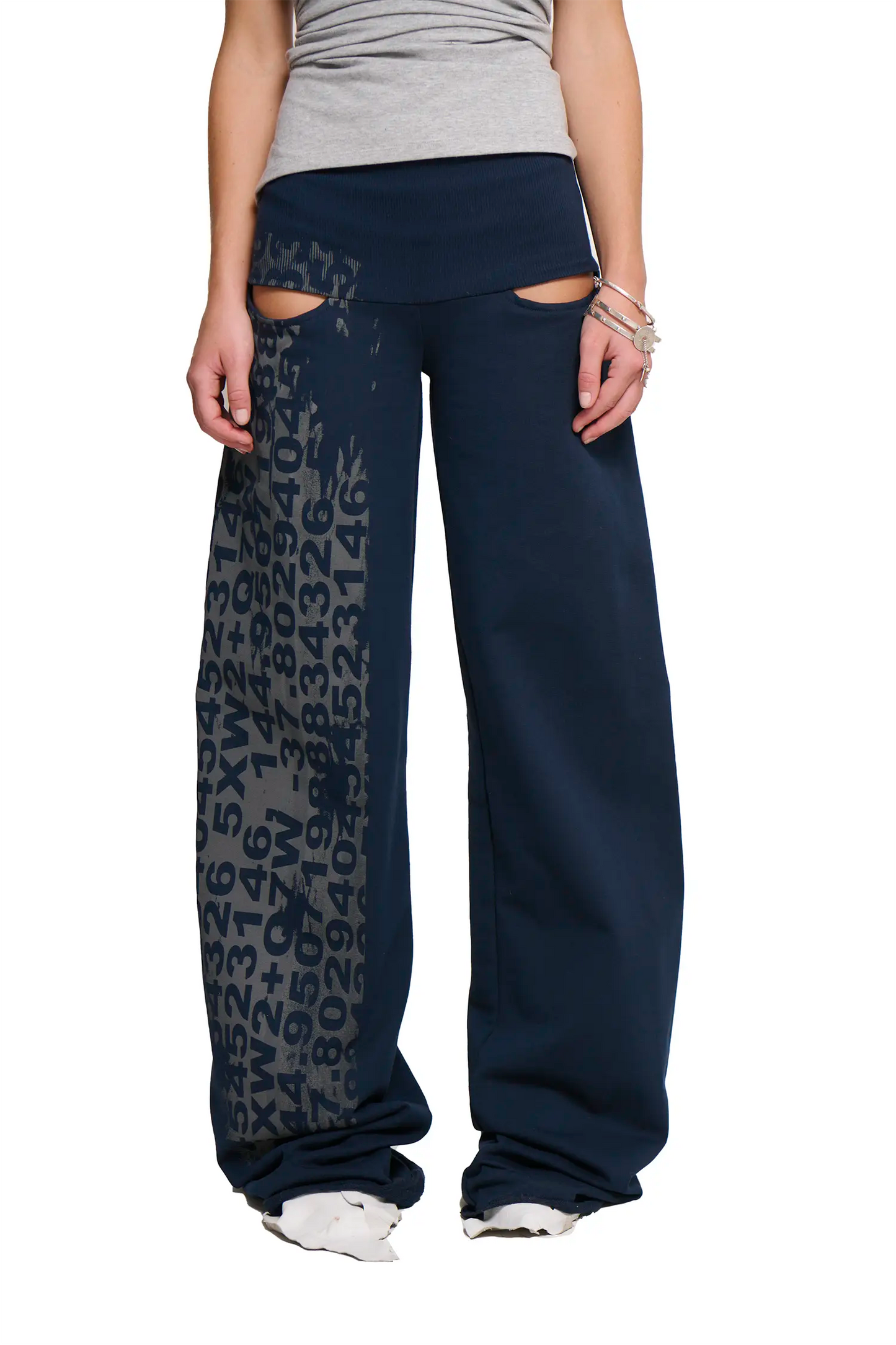 North Pants - Navy/Platinum