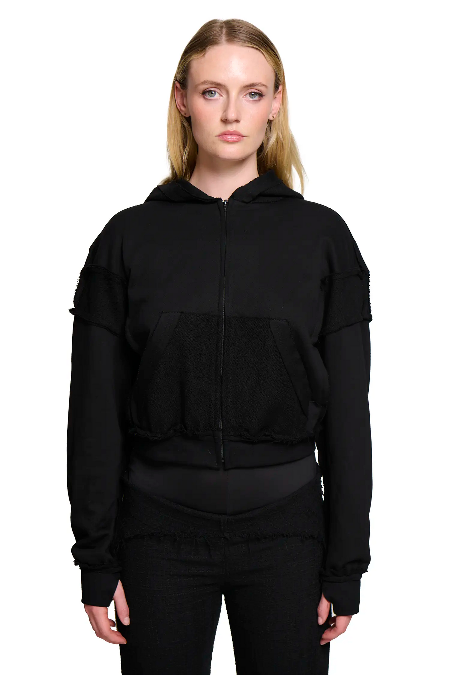 Inside Out Hood - Black