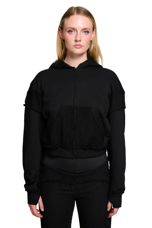 Inside Out Hood - Black