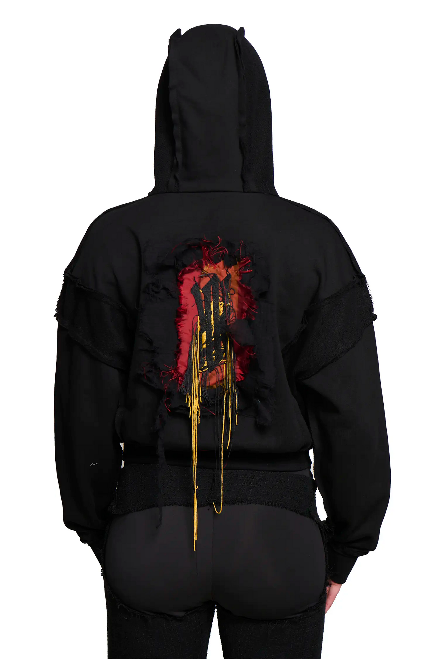 Inside Out Hood - Black