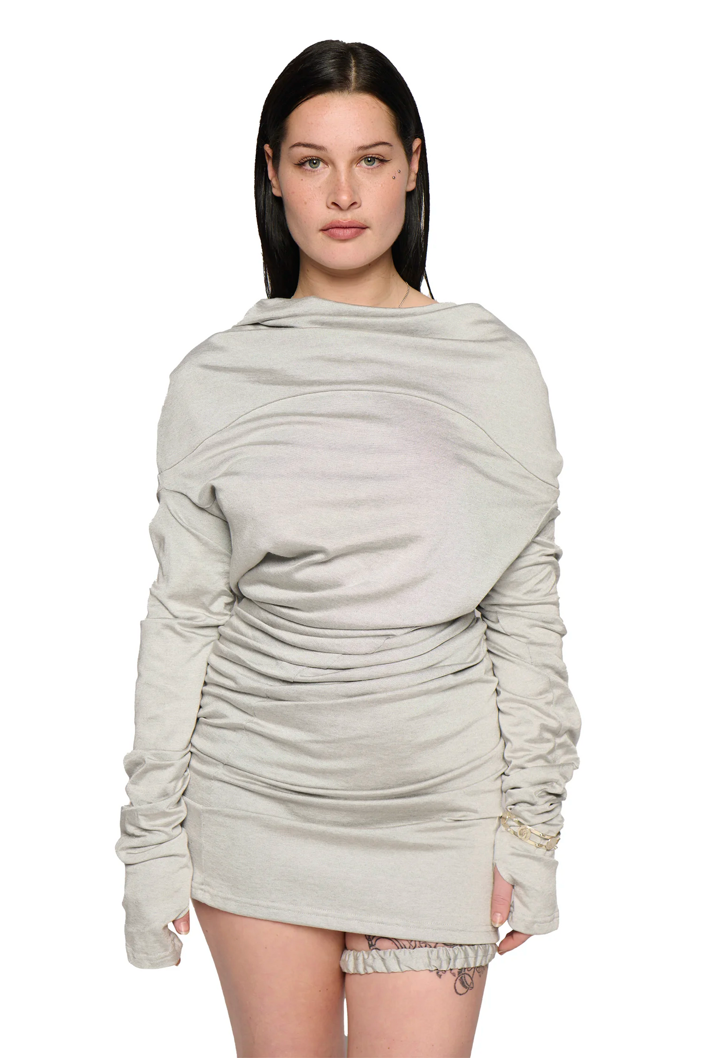 Lulu Dress - Grey