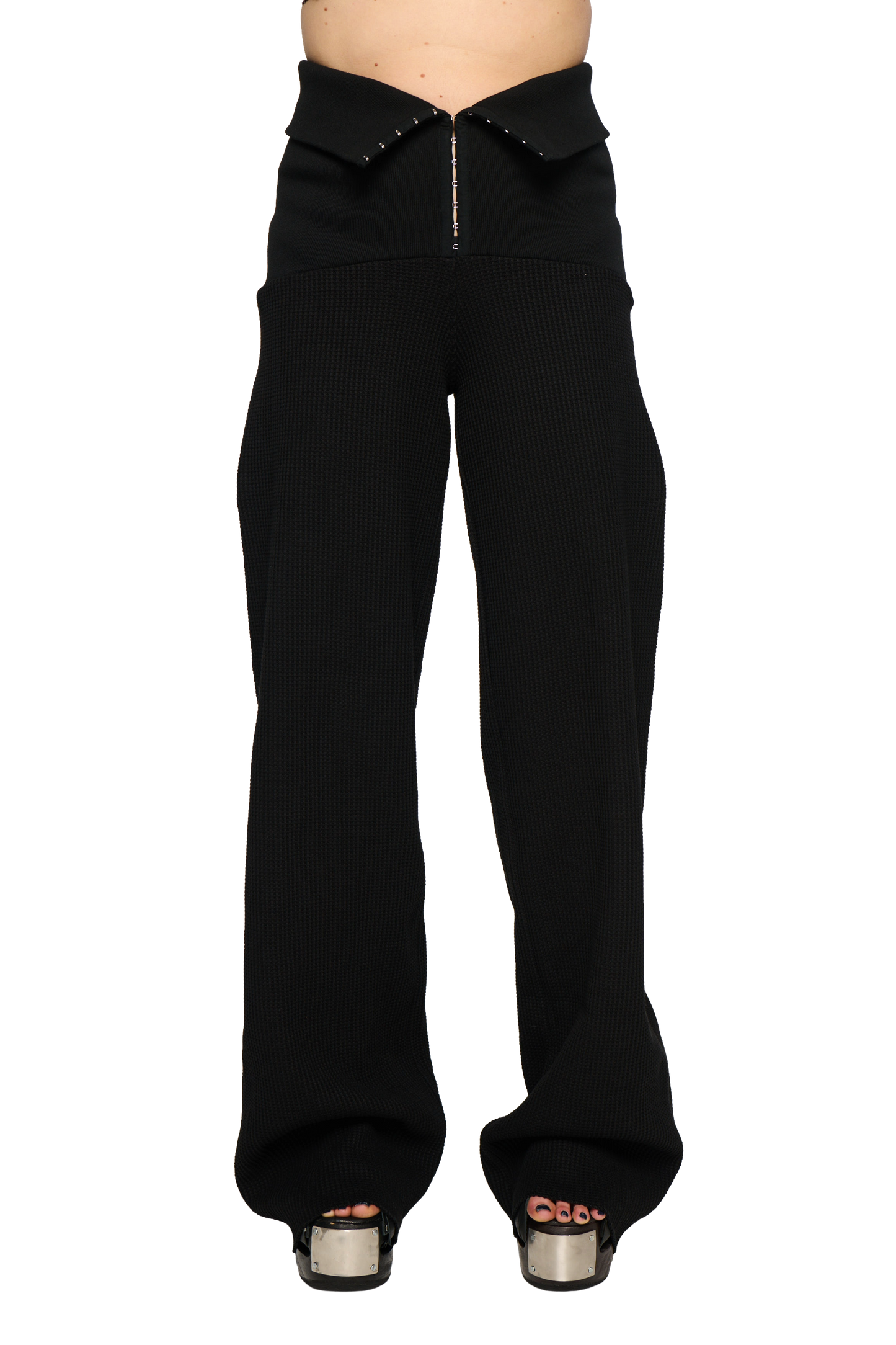 Waffle Pant - Black