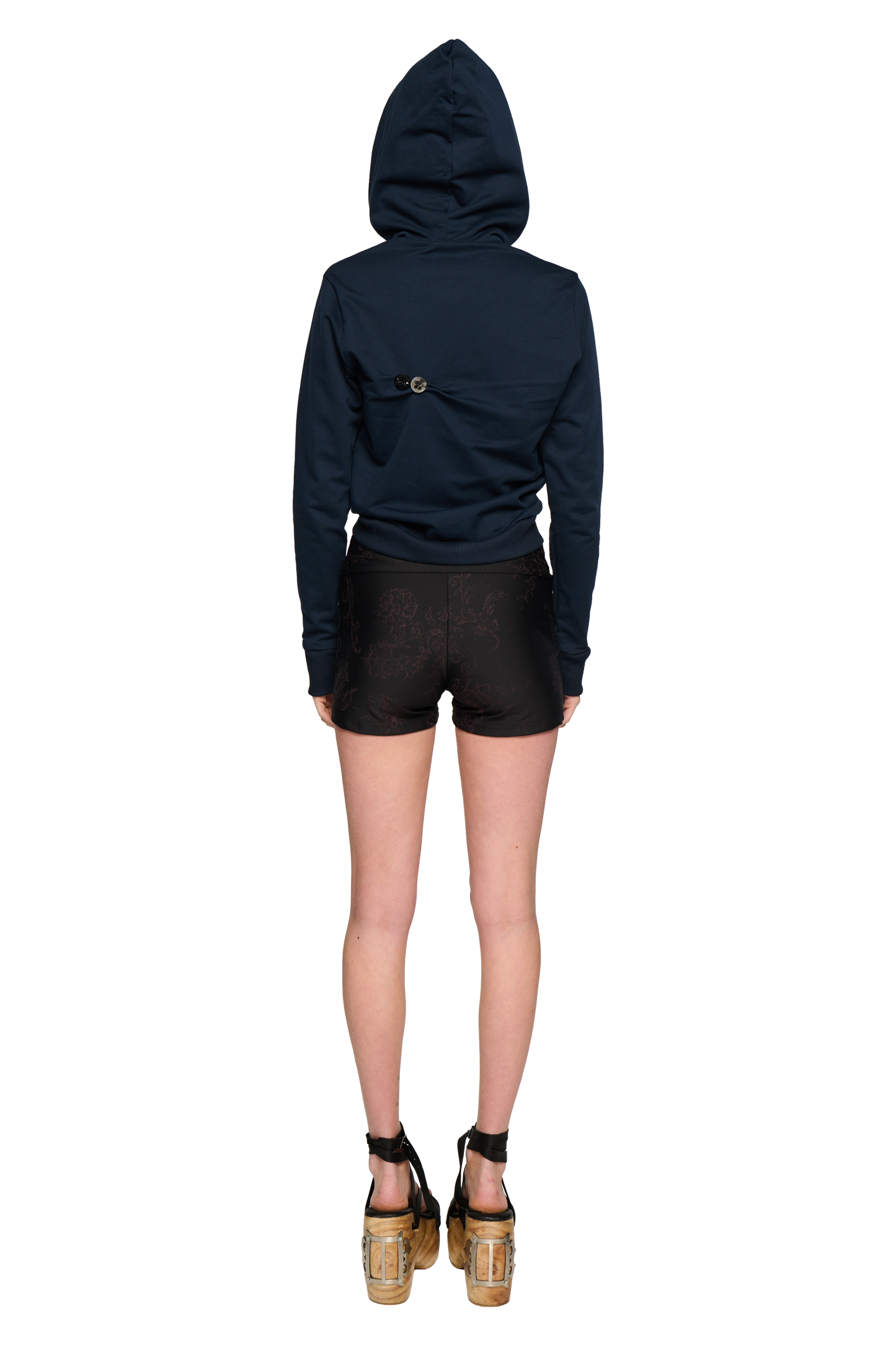 Button Twist Jacket - Navy