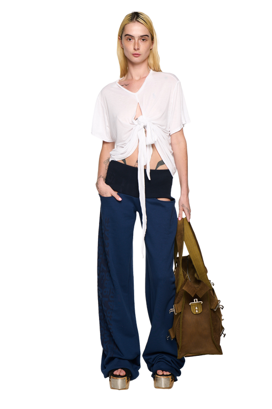 Scrunch T-Shirt - White