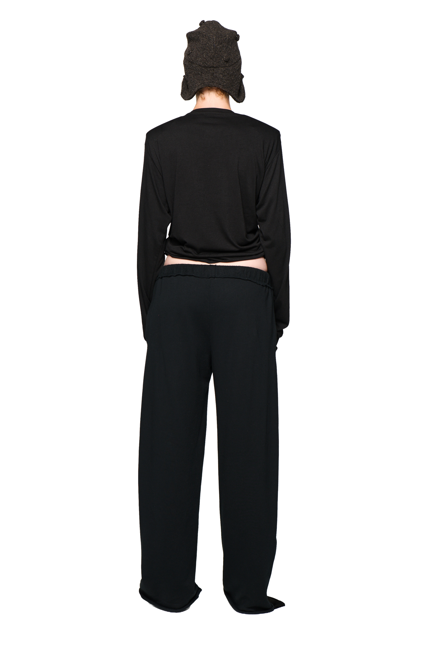 Scrunch Long Sleeve - Black