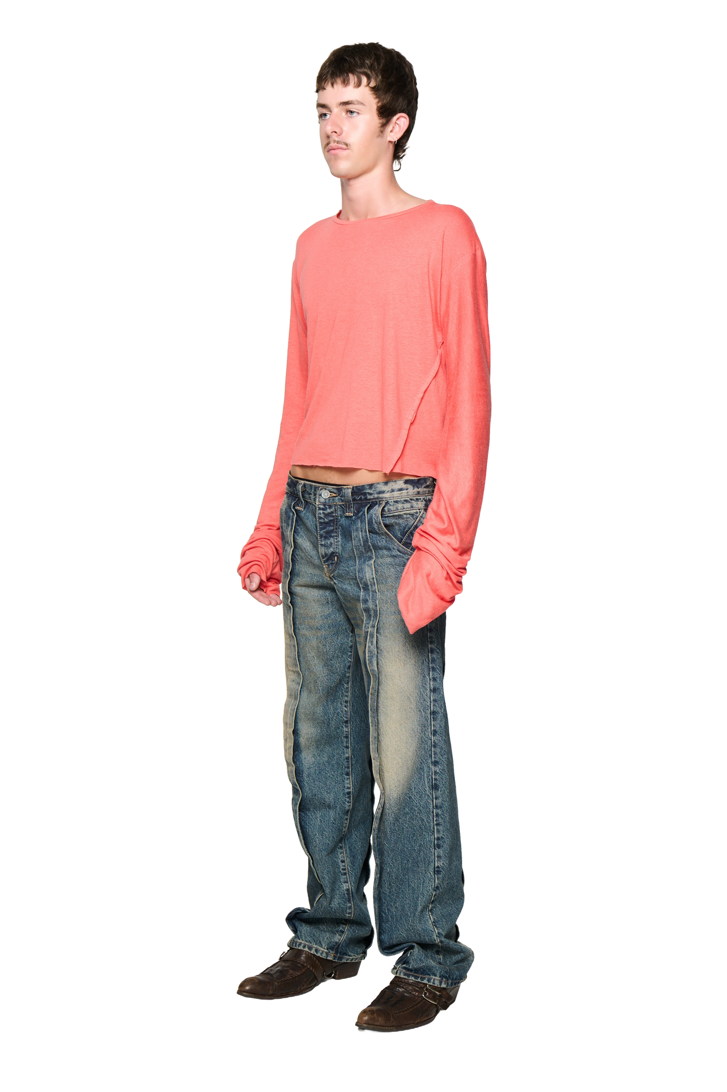 Basic Long Sleeve - Coral